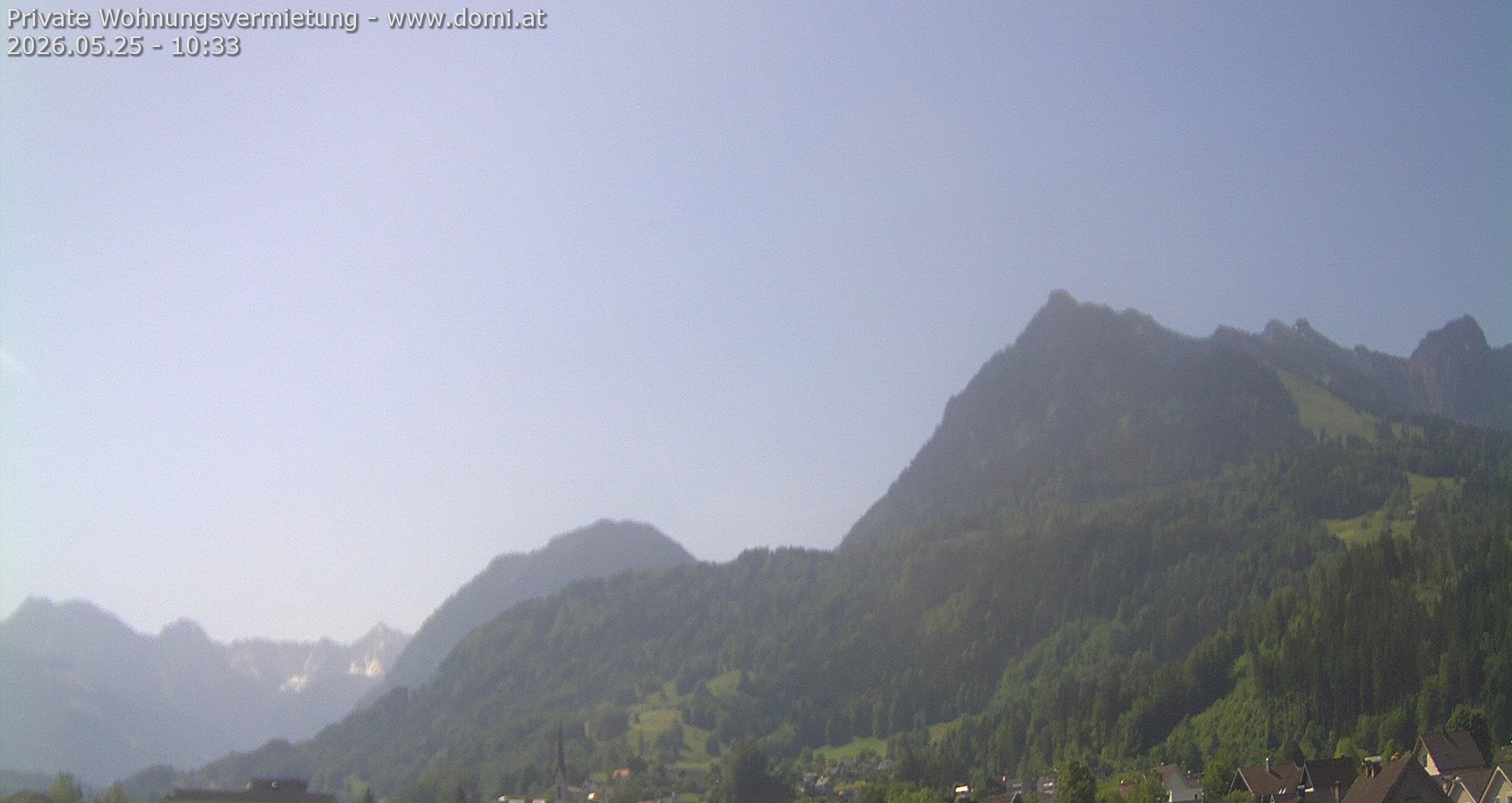 Archived image Webcam View of the Bazora in Gurtis from Frastanz