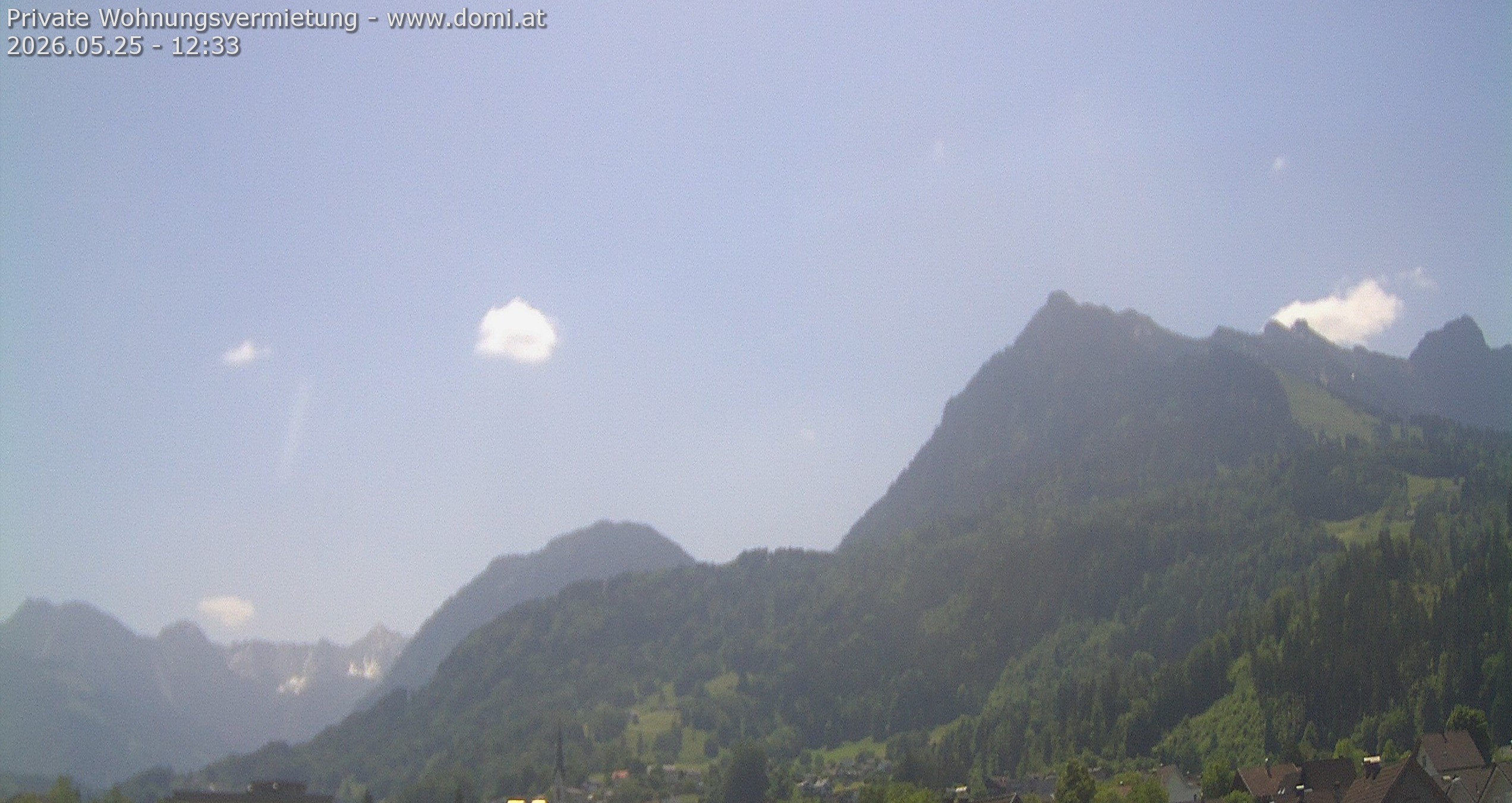 Archiv Foto Webcam Ausblick von Frastanz aus auf die Bazora in Gurtis