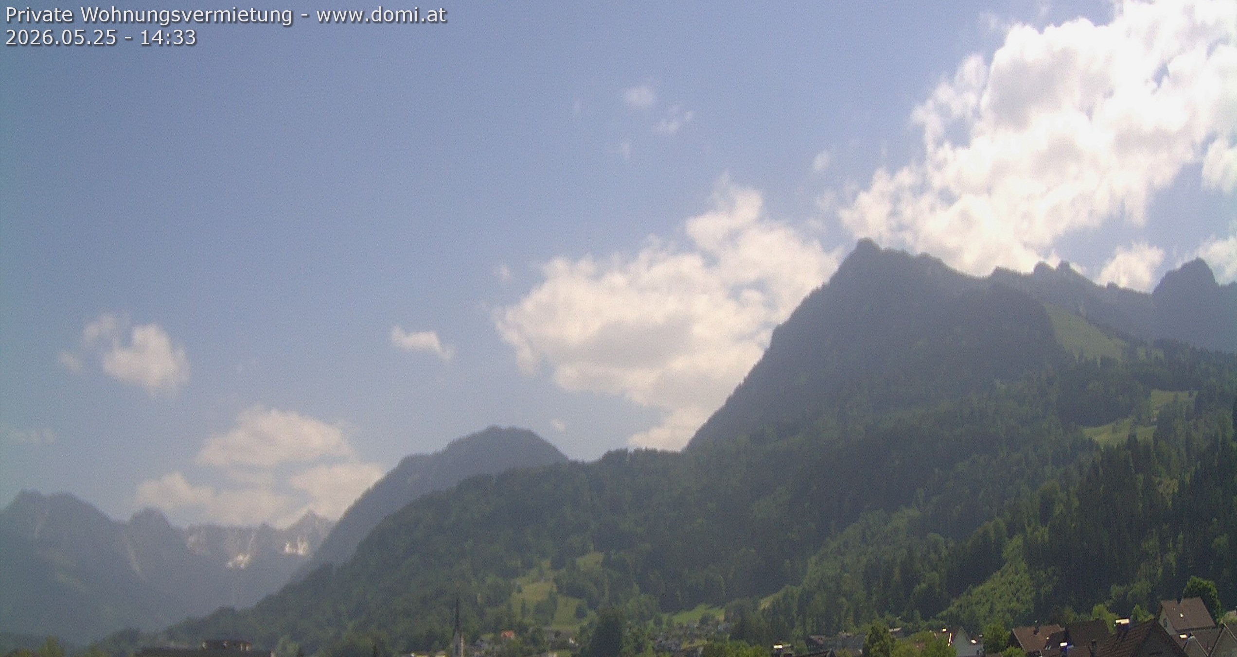 Archiv Foto Webcam Ausblick von Frastanz aus auf die Bazora in Gurtis