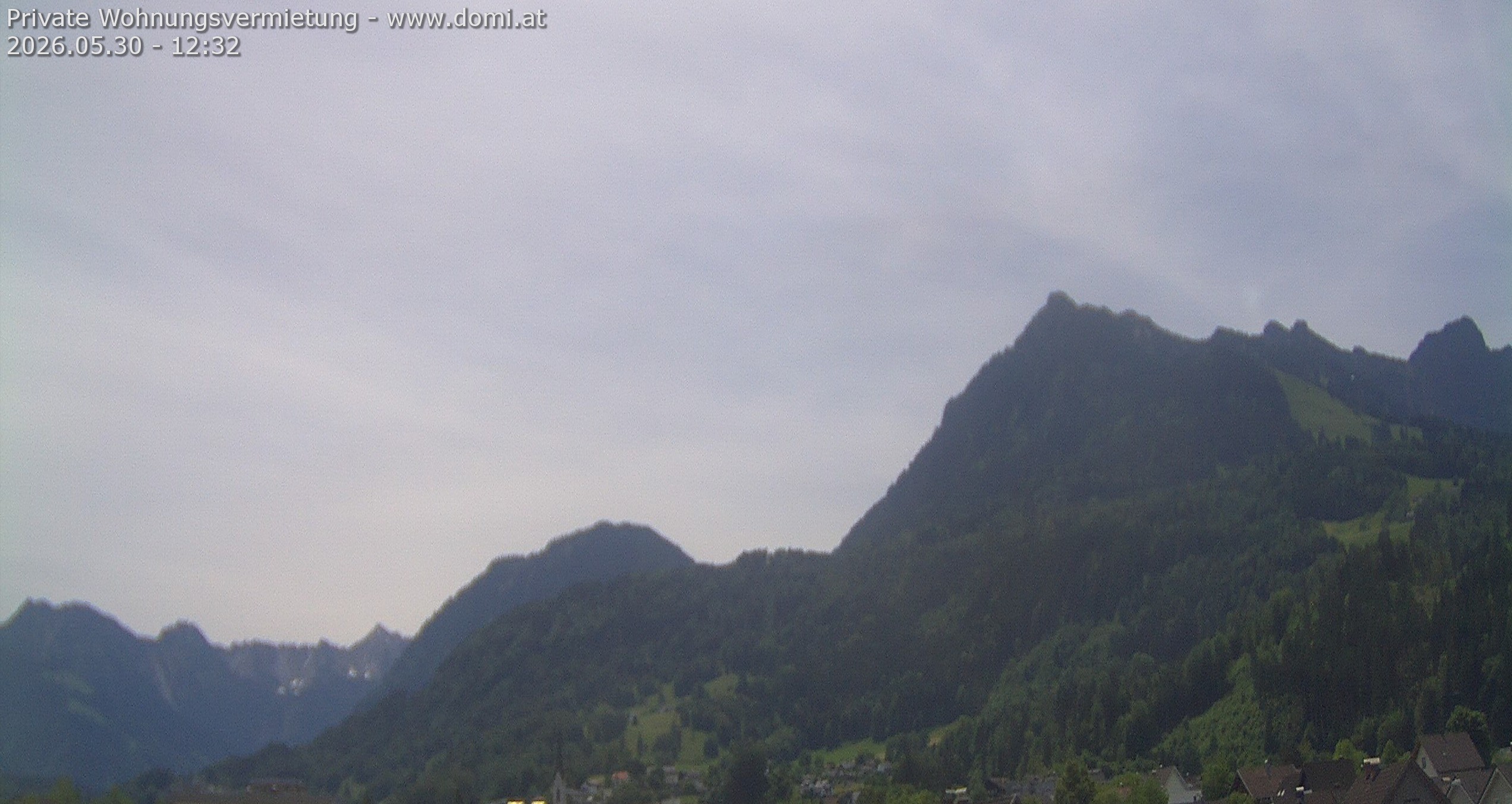 Archived image Webcam View of the Bazora in Gurtis from Frastanz