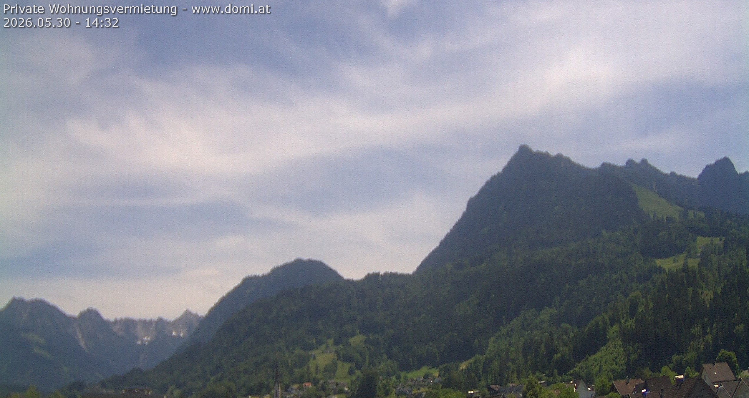 Archived image Webcam View of the Bazora in Gurtis from Frastanz