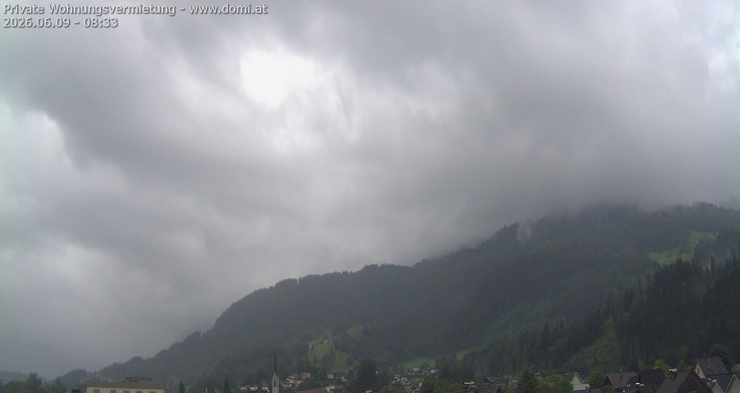 Archiv Foto Webcam Ausblick von Frastanz aus auf die Bazora in Gurtis