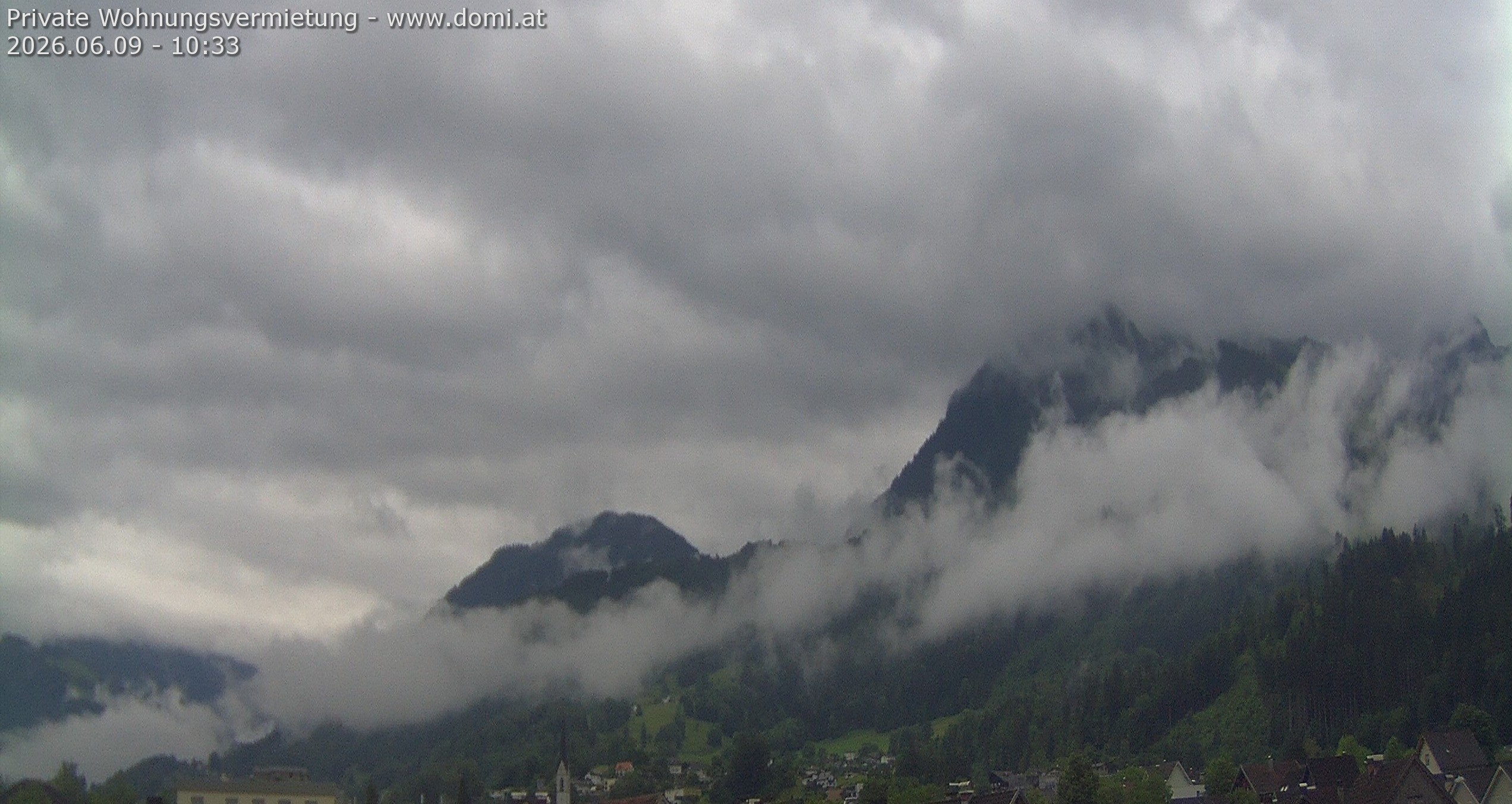 Archiv Foto Webcam Ausblick von Frastanz aus auf die Bazora in Gurtis