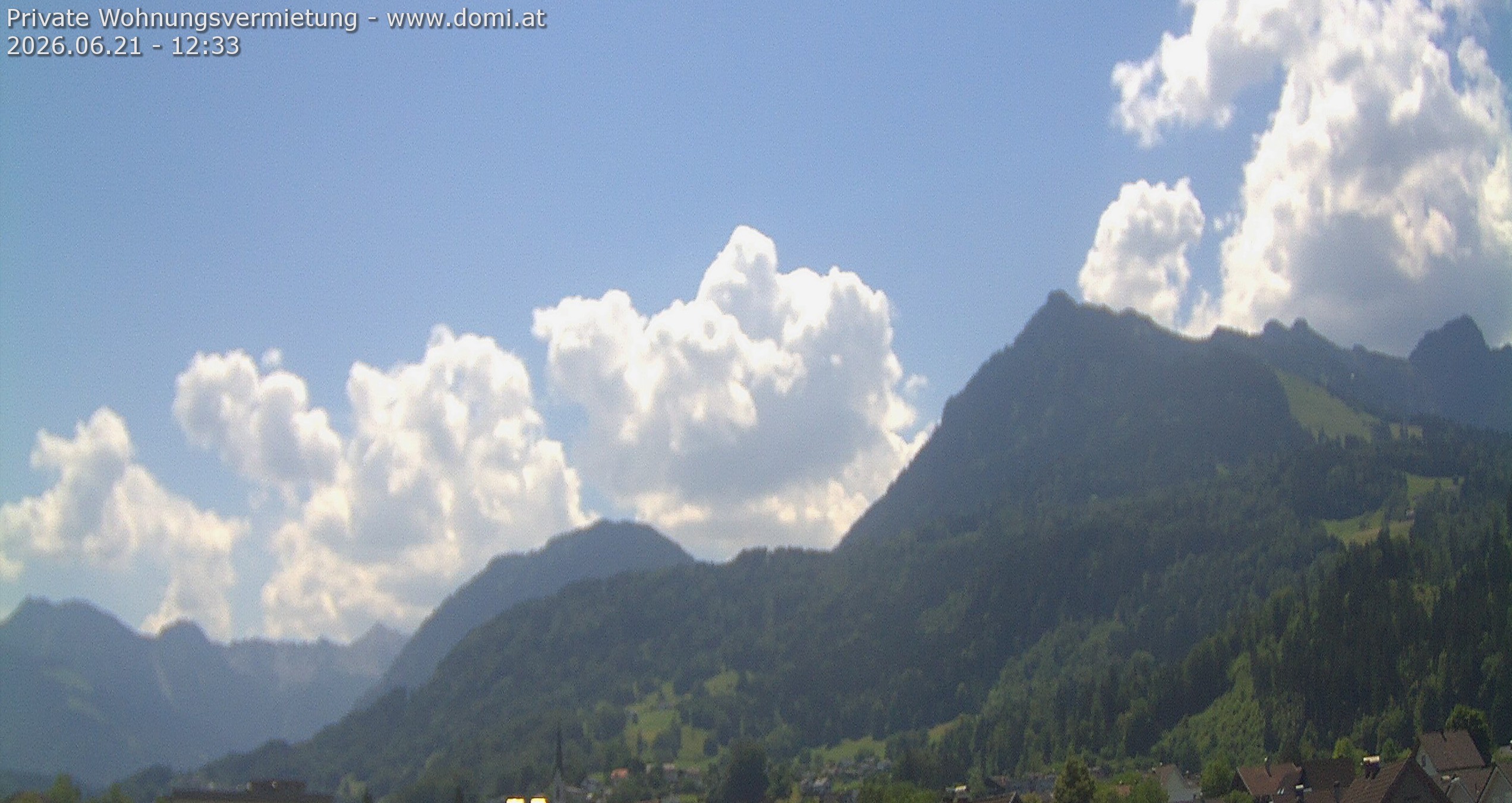 Archiv Foto Webcam Ausblick von Frastanz aus auf die Bazora in Gurtis