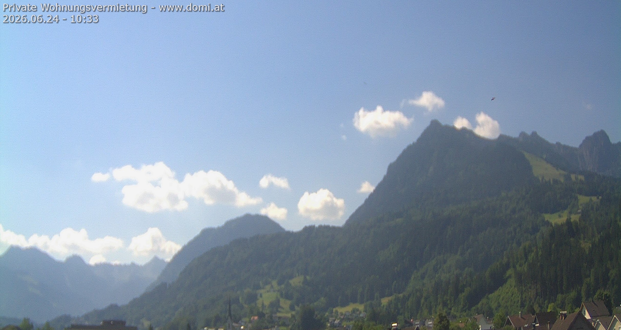 Archived image Webcam View of the Bazora in Gurtis from Frastanz