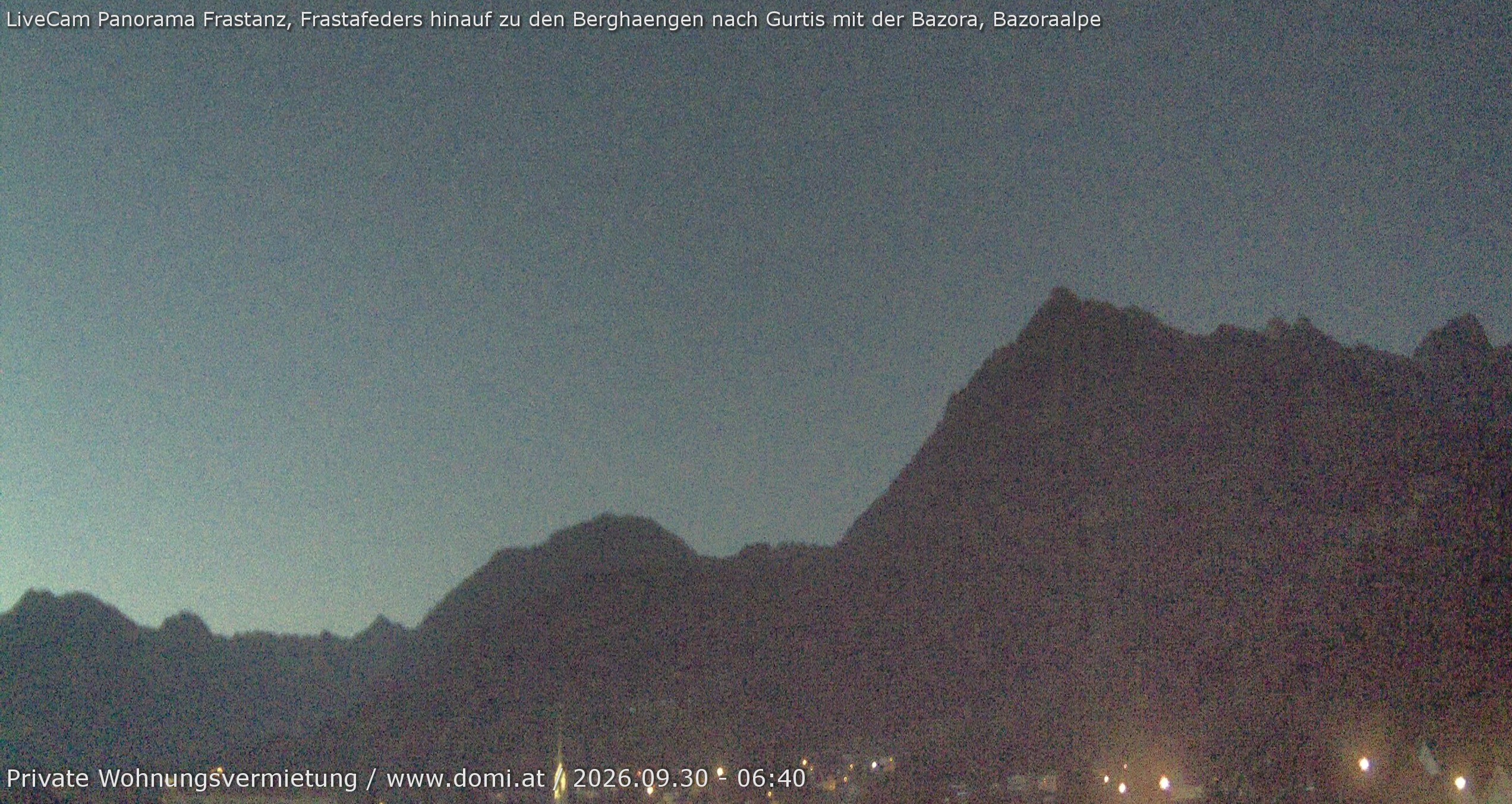 Archiv Foto Webcam Ausblick von Frastanz aus auf die Bazora in Gurtis