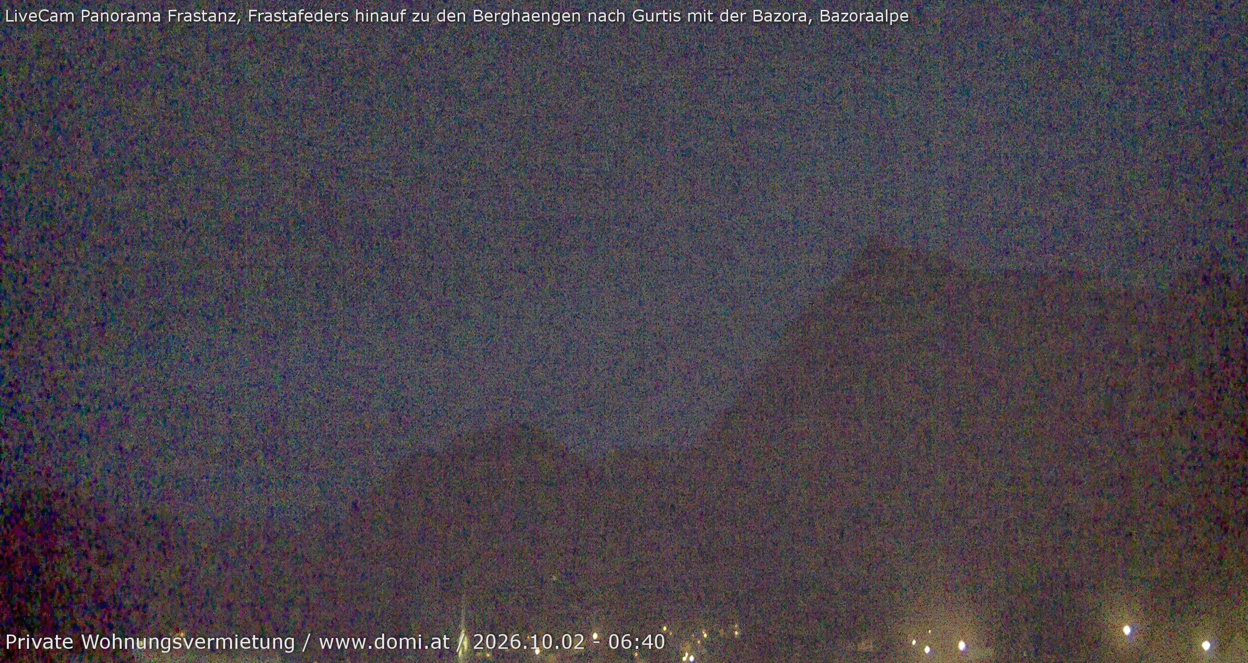 Archiv Foto Webcam Ausblick von Frastanz aus auf die Bazora in Gurtis