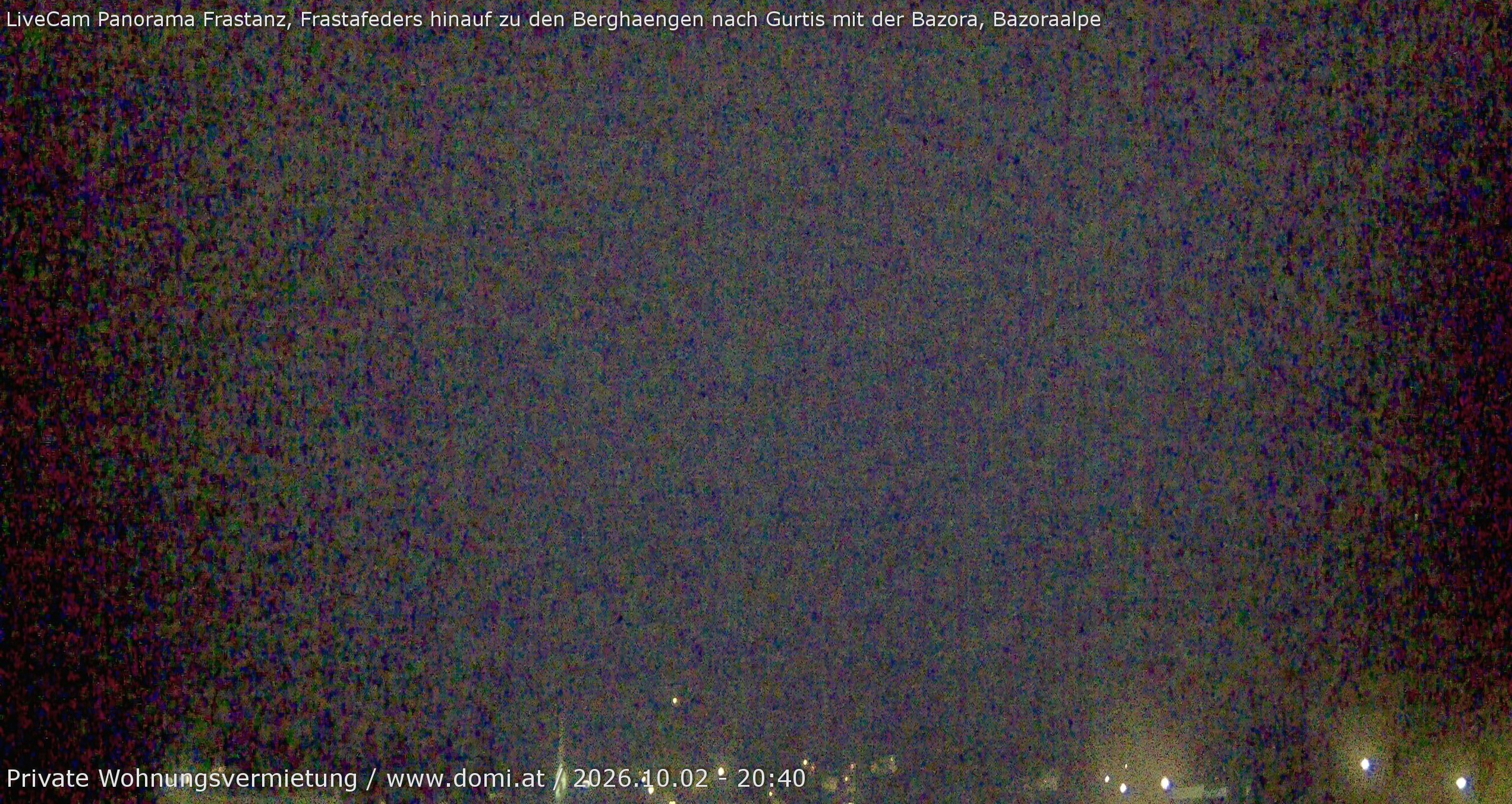 Archiv Foto Webcam Ausblick von Frastanz aus auf die Bazora in Gurtis
