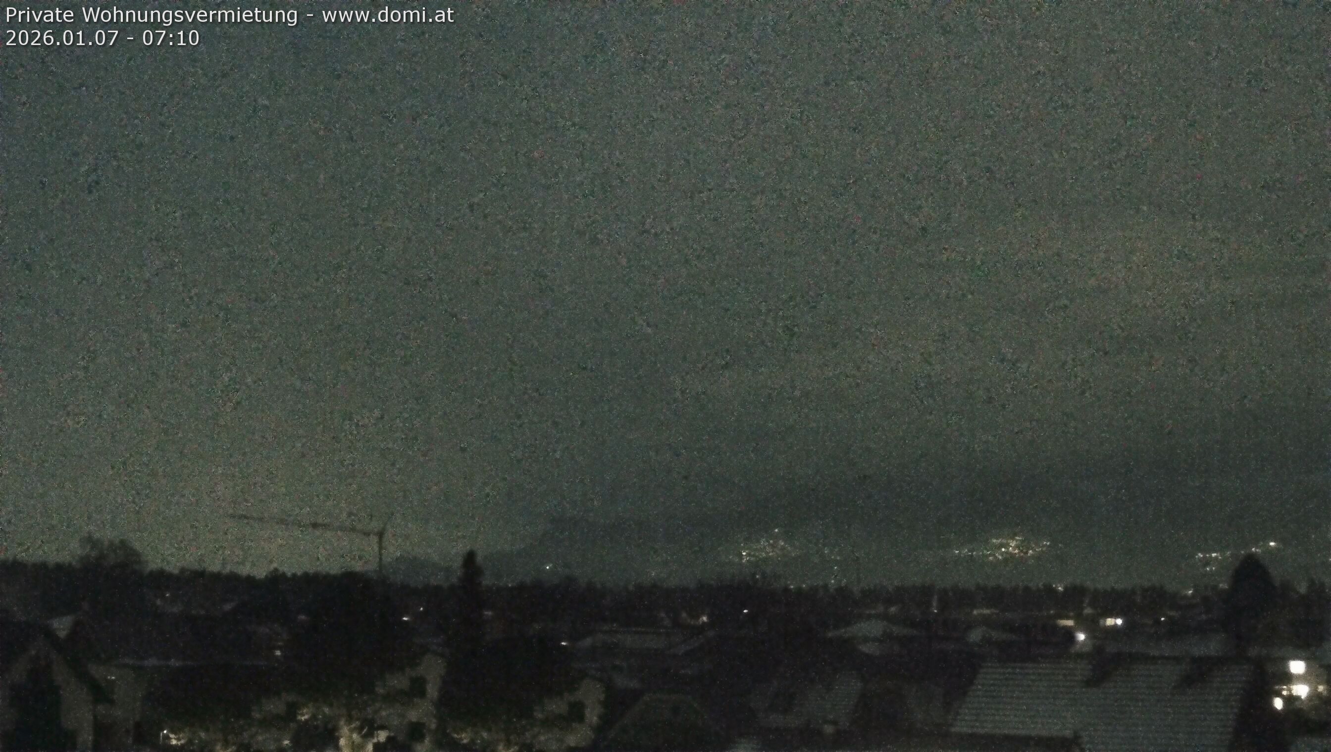 Archiv Foto Webcam Ausblick von Feldkirch über das Rheintal auf die Hohe Kugel