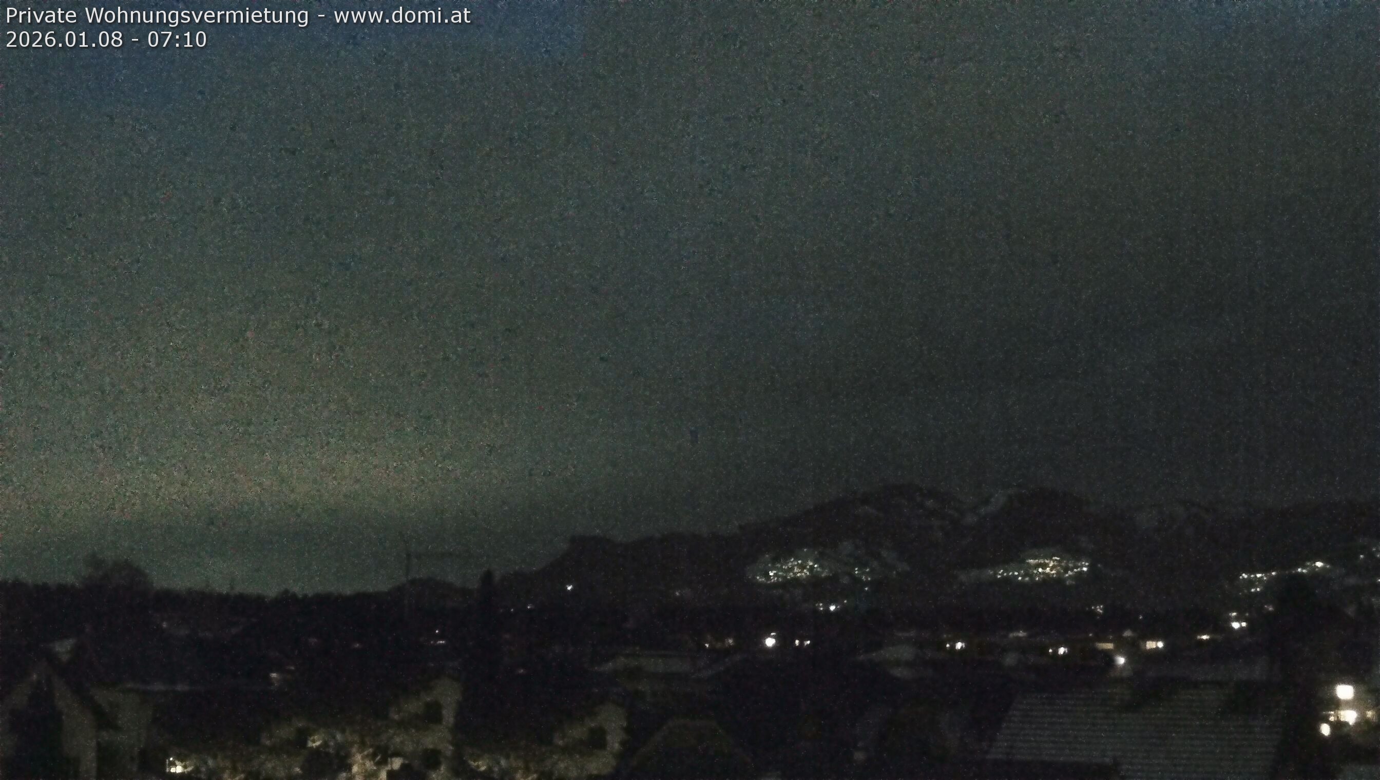 Archiv Foto Webcam Ausblick von Feldkirch über das Rheintal auf die Hohe Kugel