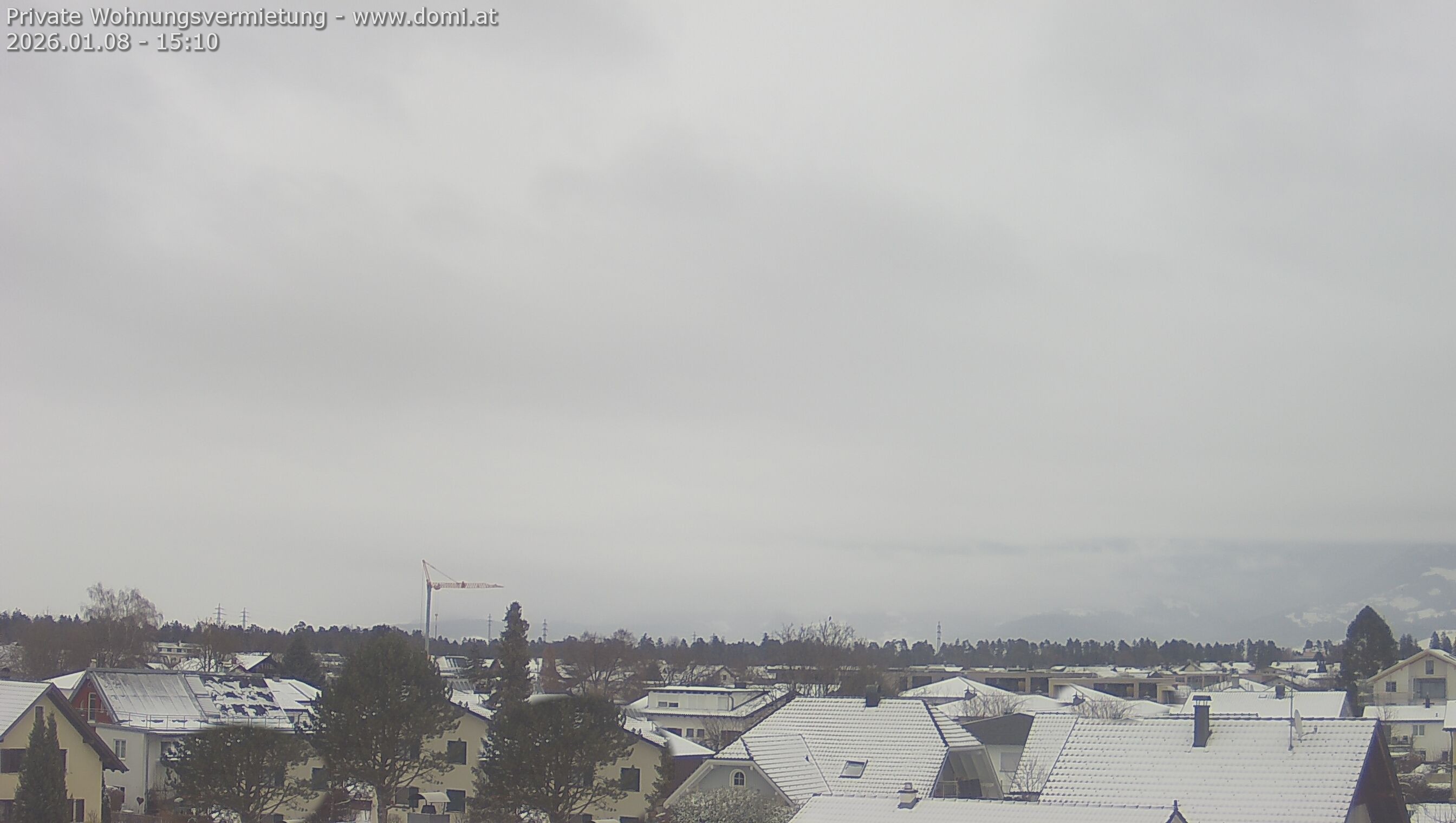 Archiv Foto Webcam Ausblick von Feldkirch über das Rheintal auf die Hohe Kugel