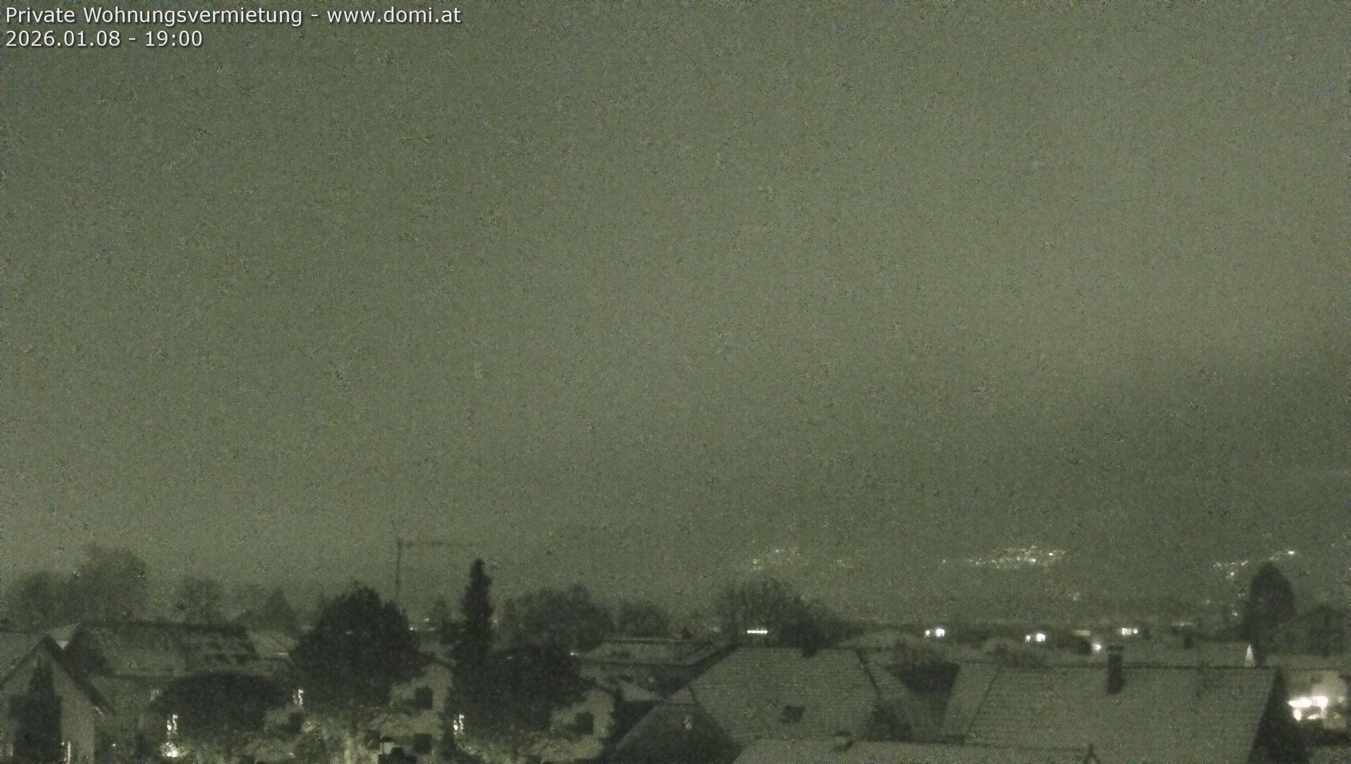 Archiv Foto Webcam Ausblick von Feldkirch über das Rheintal auf die Hohe Kugel