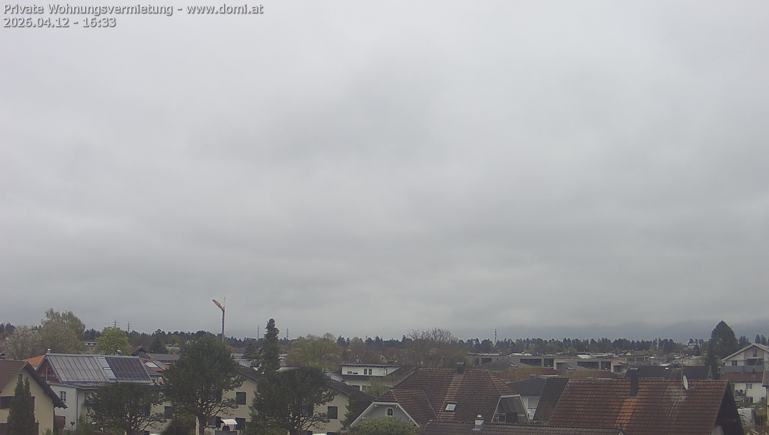 Archiv Foto Webcam Ausblick von Feldkirch über das Rheintal auf die Hohe Kugel