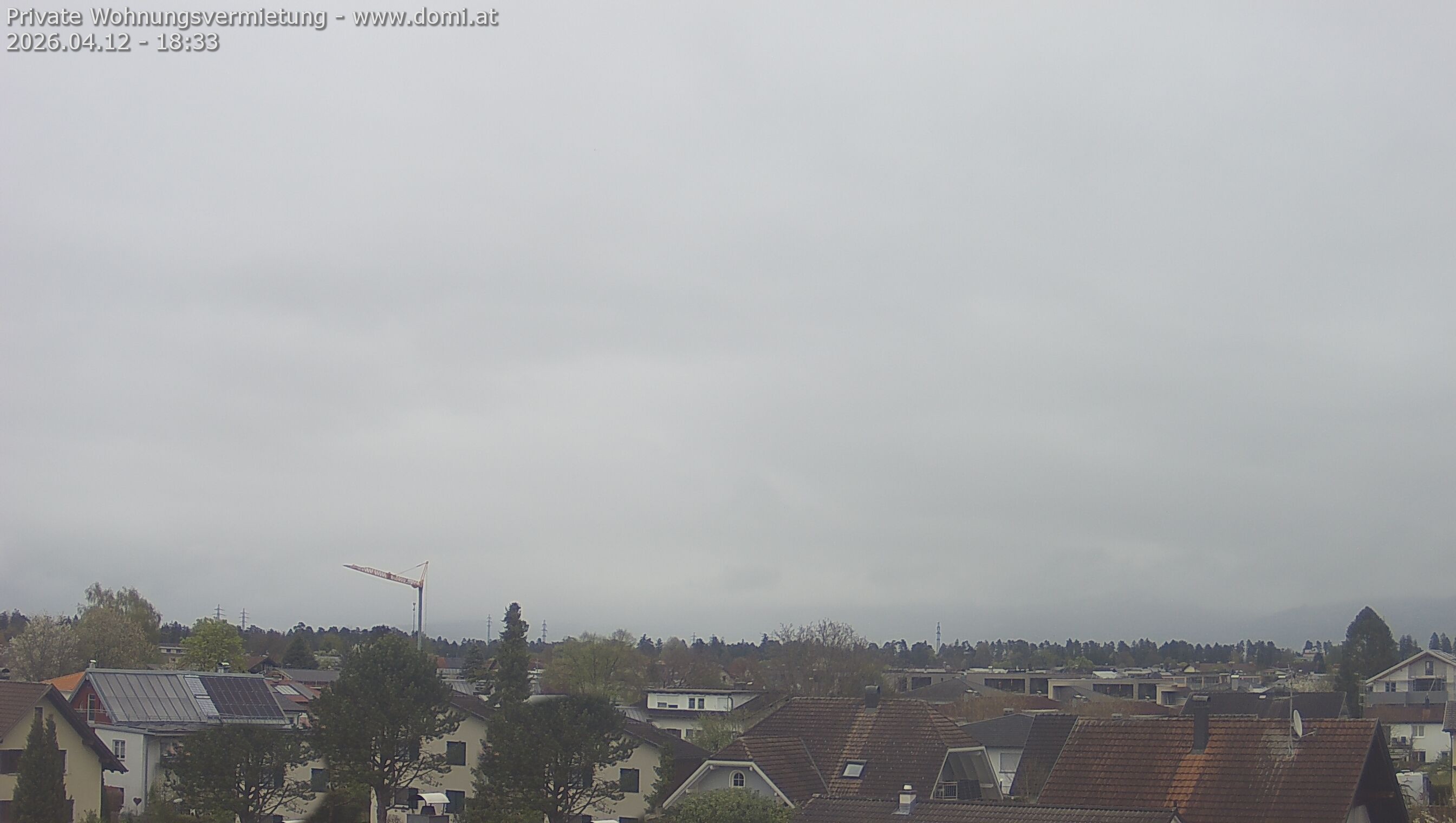 Archiv Foto Webcam Ausblick von Feldkirch über das Rheintal auf die Hohe Kugel
