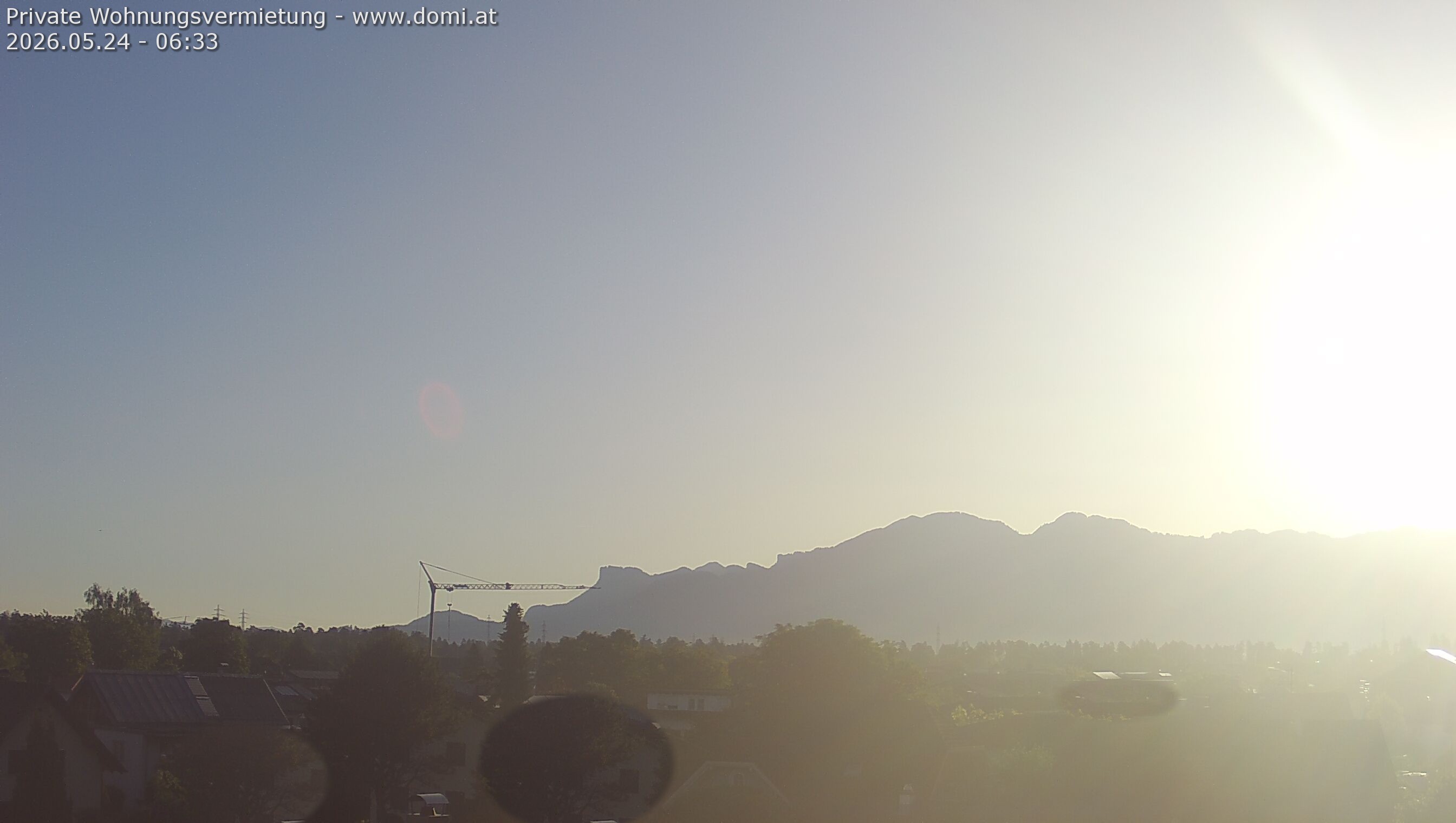 Archiv Foto Webcam Ausblick von Feldkirch über das Rheintal auf die Hohe Kugel