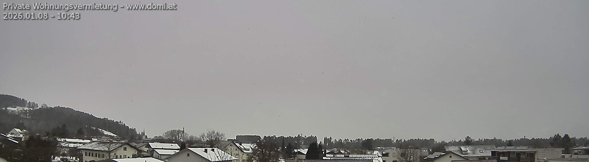 Archiv Foto Webcam Ausblick über Gisingen auf Hohen Kasten