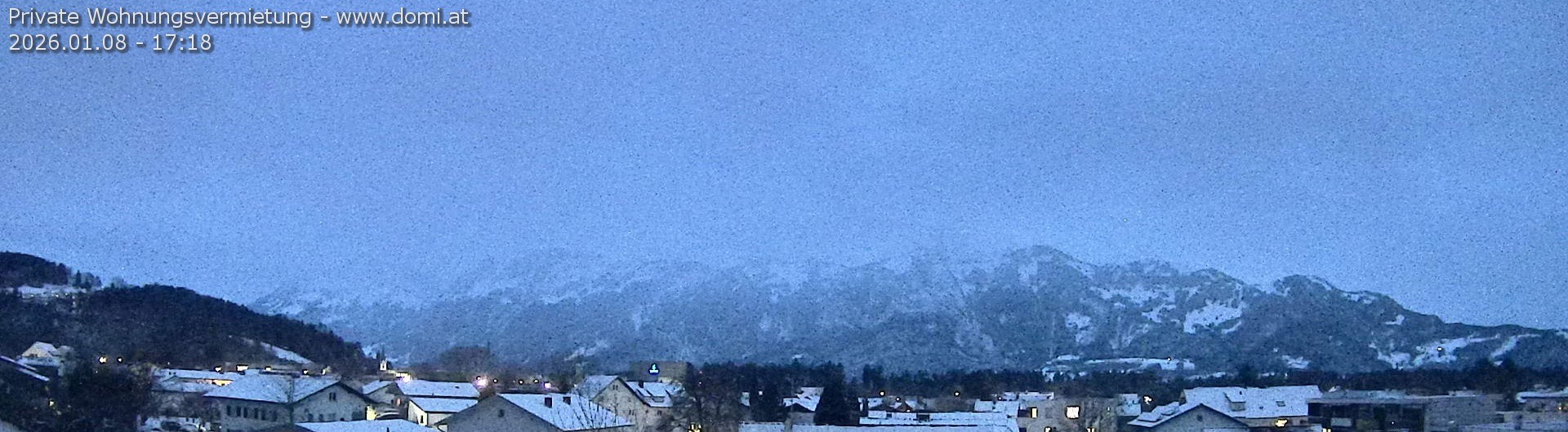 Archiv Foto Webcam Ausblick über Gisingen auf Hohen Kasten