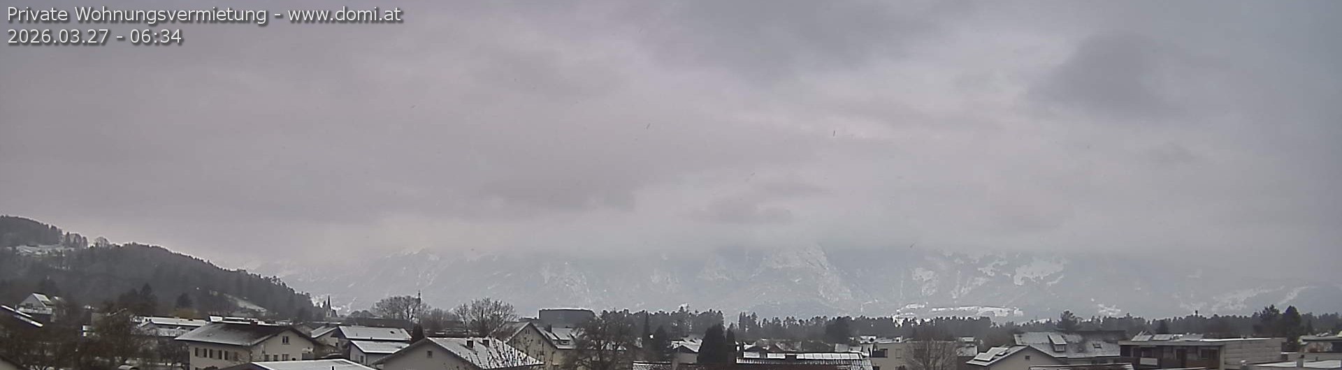 Archiv Foto Webcam Ausblick über Gisingen auf Hohen Kasten