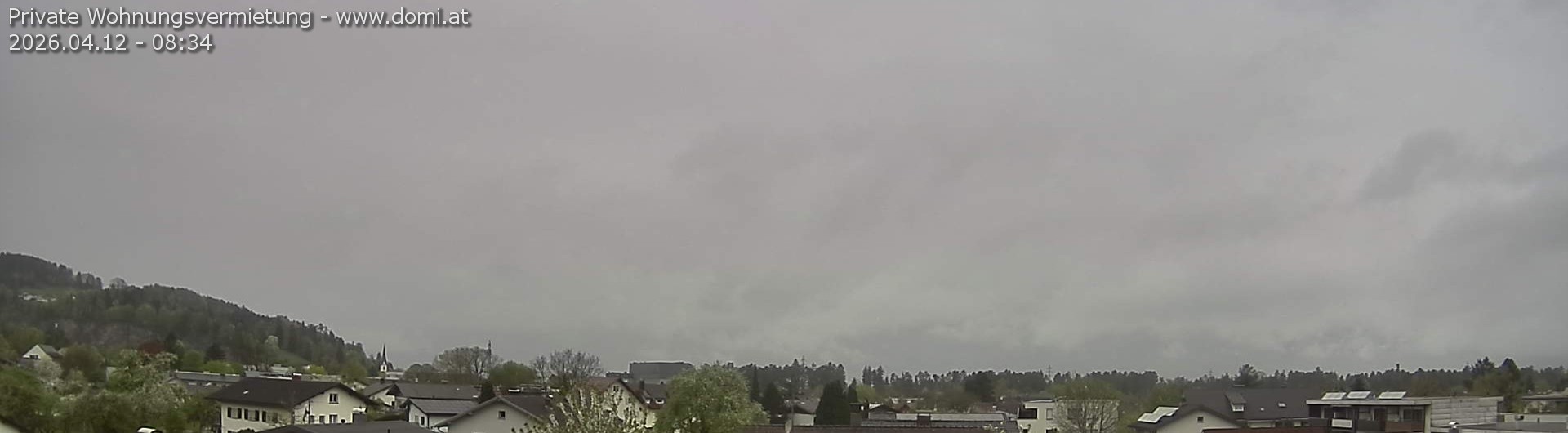 Archived image Webcam View over Gisingen to Hoher Kasten