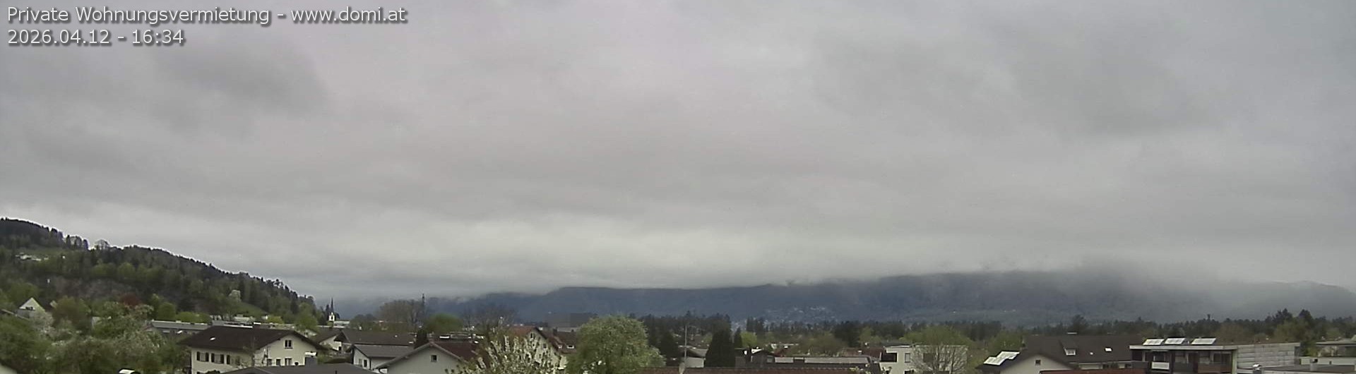 Archived image Webcam View over Gisingen to Hoher Kasten