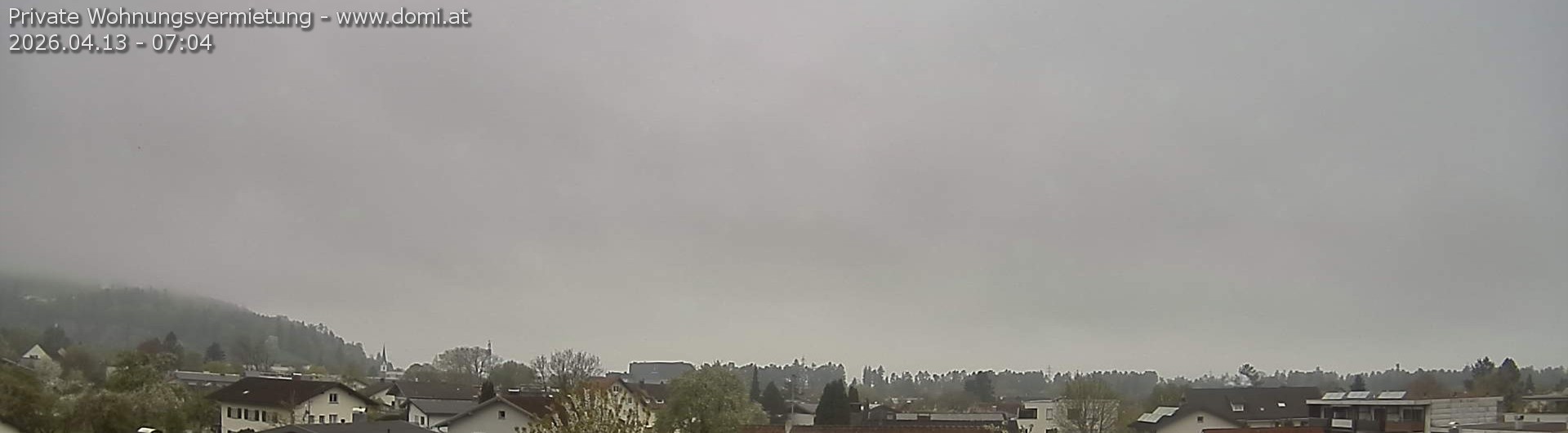 Archiv Foto Webcam Ausblick über Gisingen auf Hohen Kasten