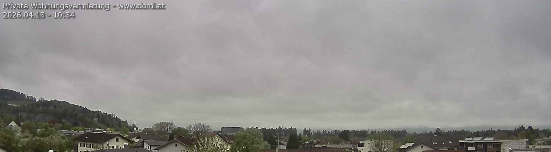 Archiv Foto Webcam Ausblick über Gisingen auf Hohen Kasten