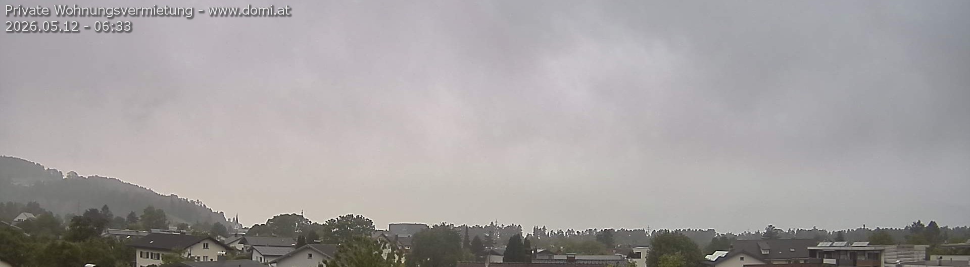 Archiv Foto Webcam Ausblick über Gisingen auf Hohen Kasten
