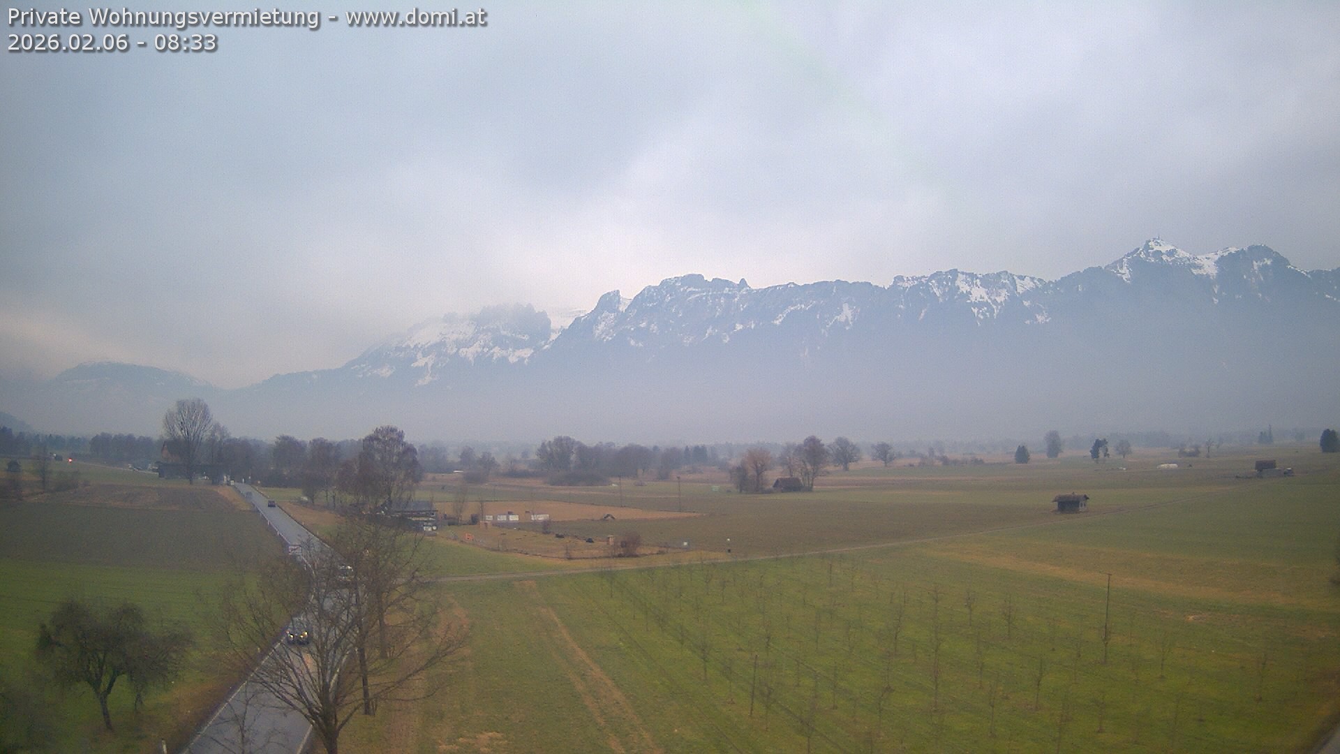 Archiv Foto Webcam Ausblick von Feldkirch auf Hohen Kasten, Furgglenfirst und Kamor