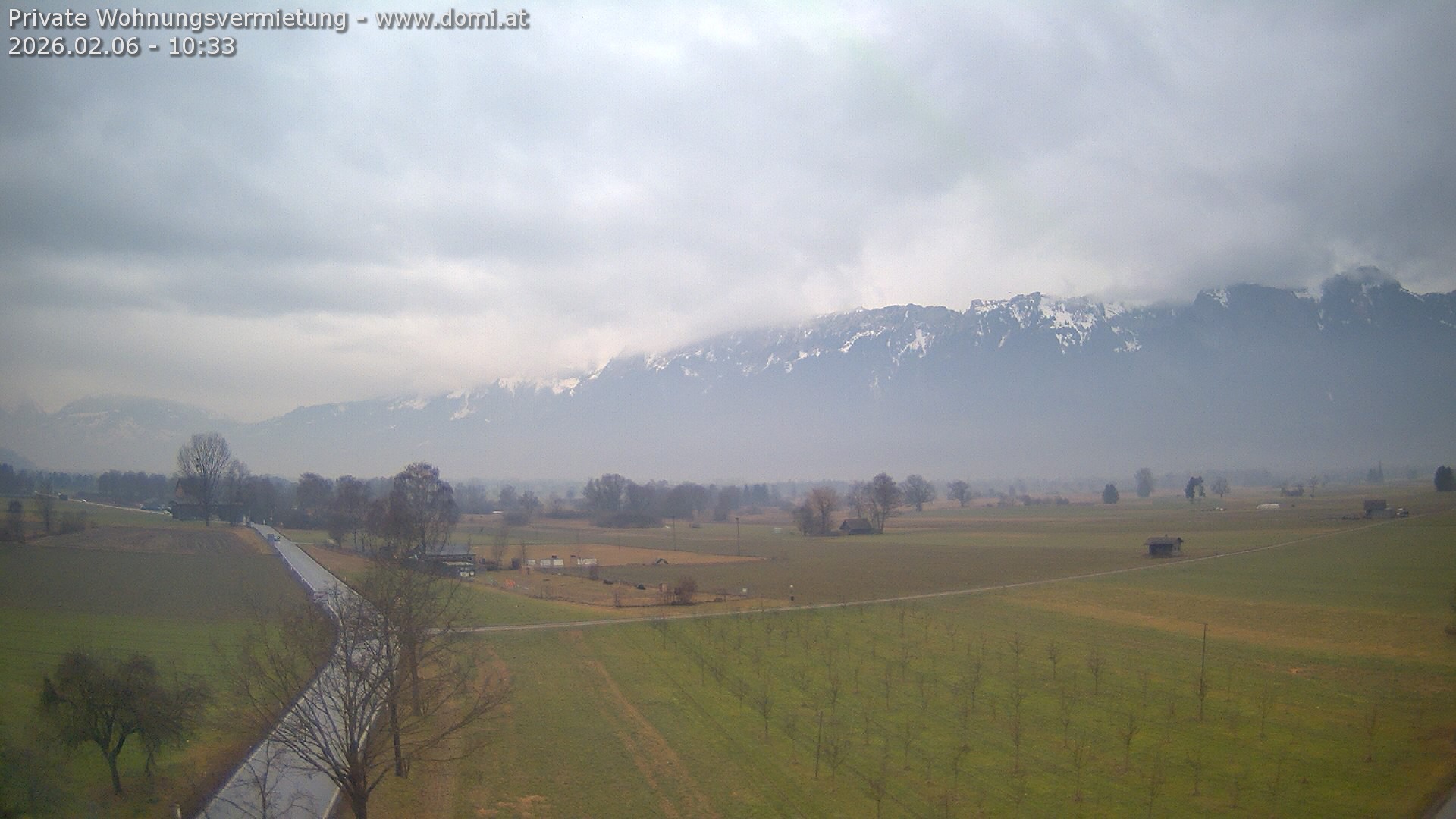 Archiv Foto Webcam Ausblick von Feldkirch auf Hohen Kasten, Furgglenfirst und Kamor