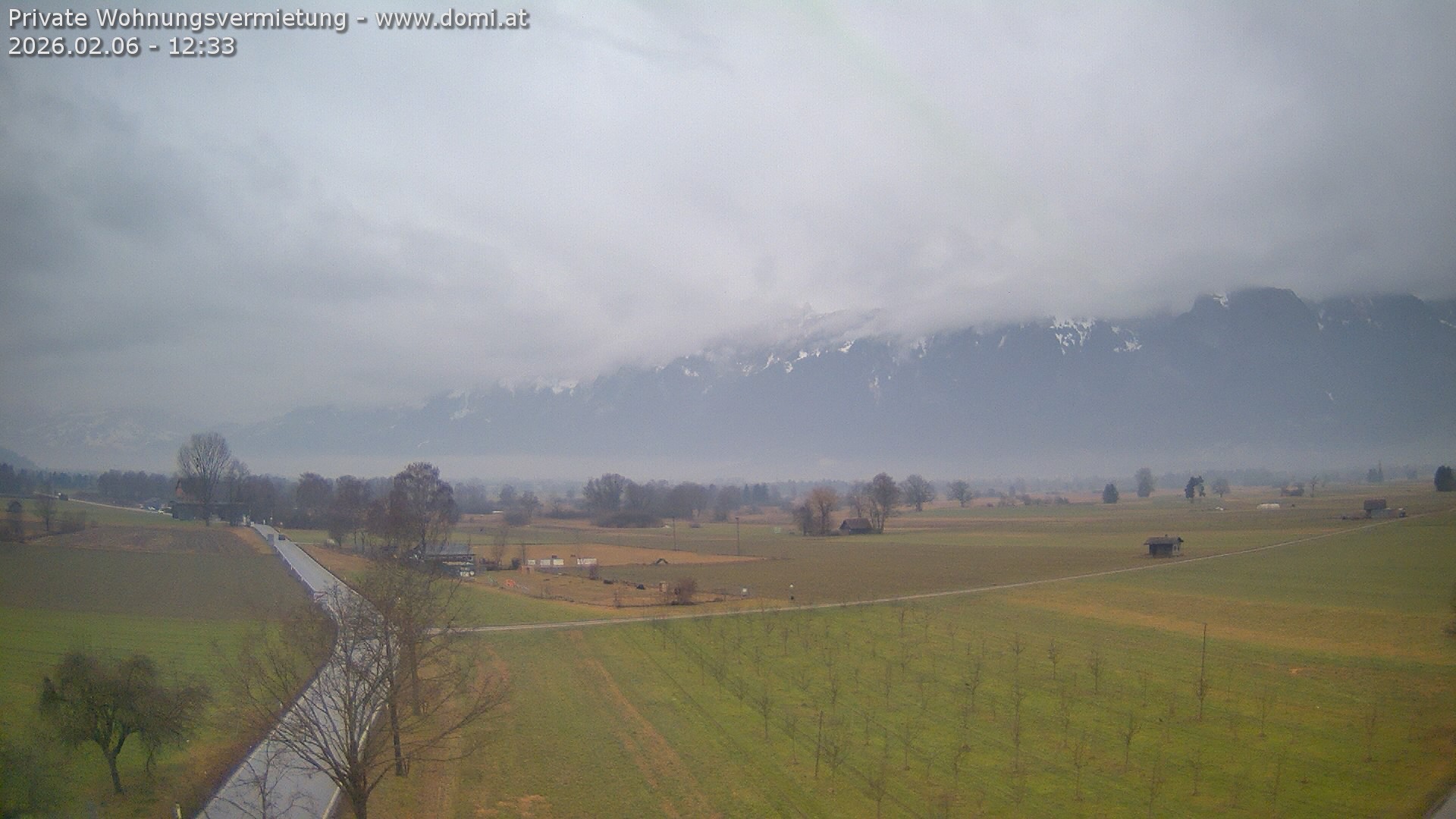 Archiv Foto Webcam Ausblick von Feldkirch auf Hohen Kasten, Furgglenfirst und Kamor