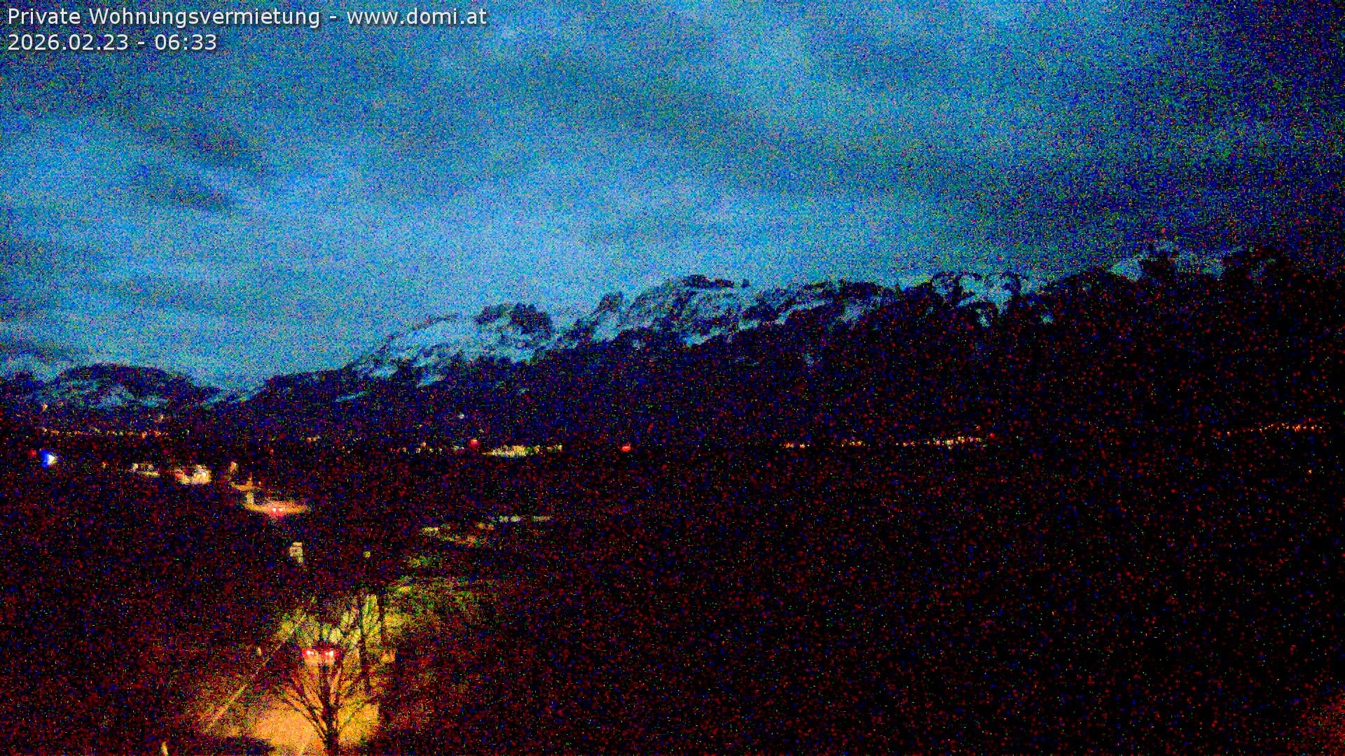Archiv Foto Webcam Ausblick von Feldkirch auf Hohen Kasten, Furgglenfirst und Kamor