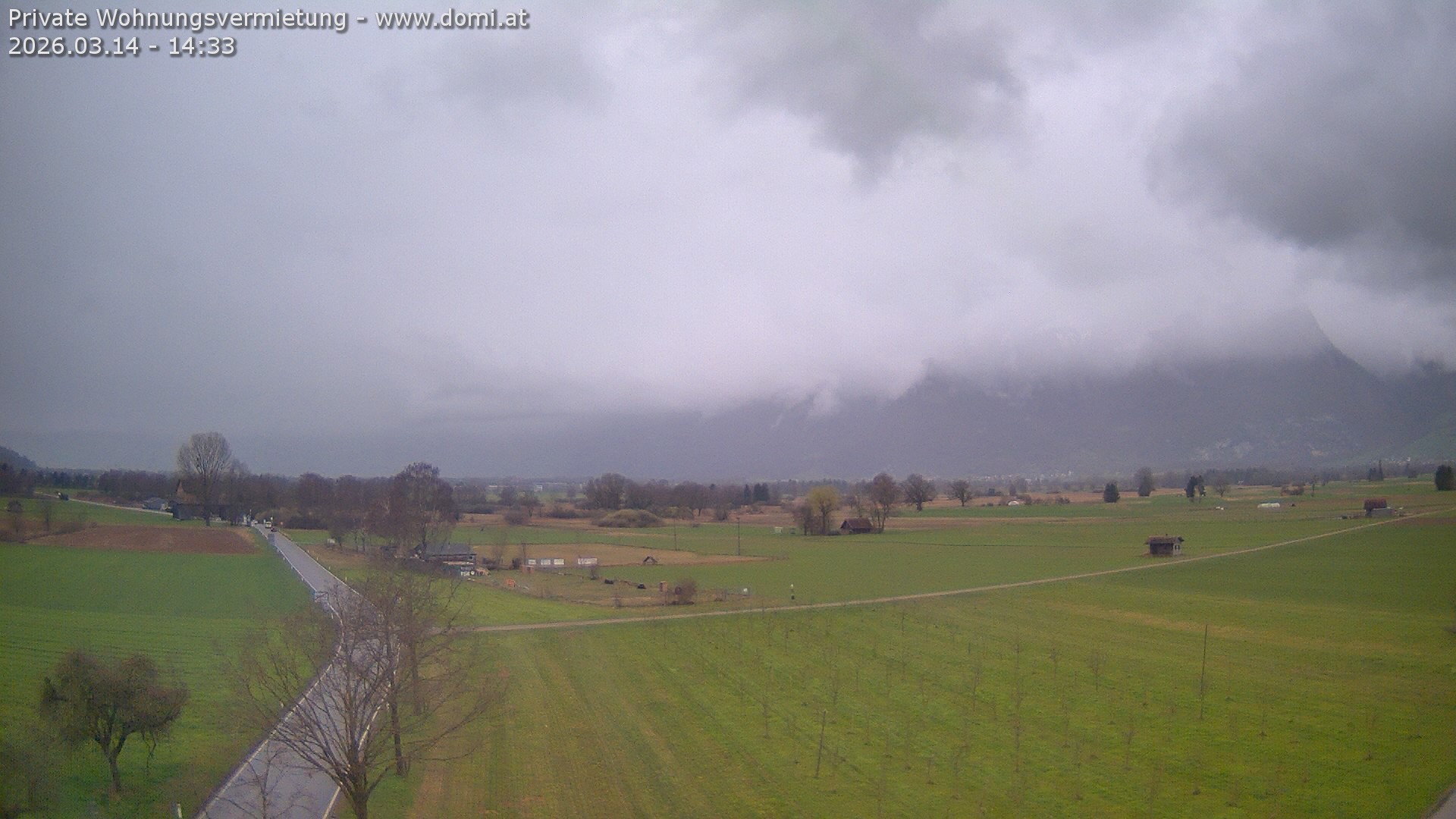 Archiv Foto Webcam Ausblick von Feldkirch auf Hohen Kasten, Furgglenfirst und Kamor