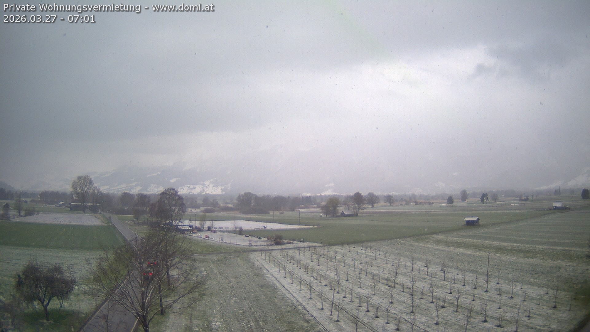 Archiv Foto Webcam Ausblick von Feldkirch auf Hohen Kasten, Furgglenfirst und Kamor