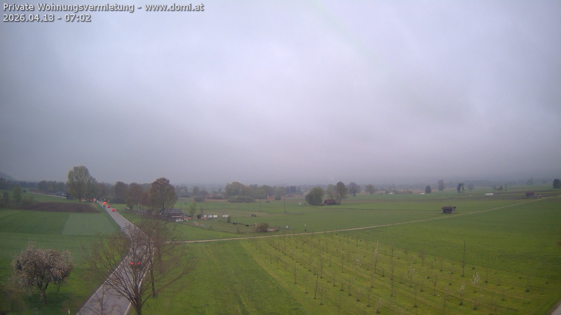 Archiv Foto Webcam Ausblick von Feldkirch auf Hohen Kasten, Furgglenfirst und Kamor