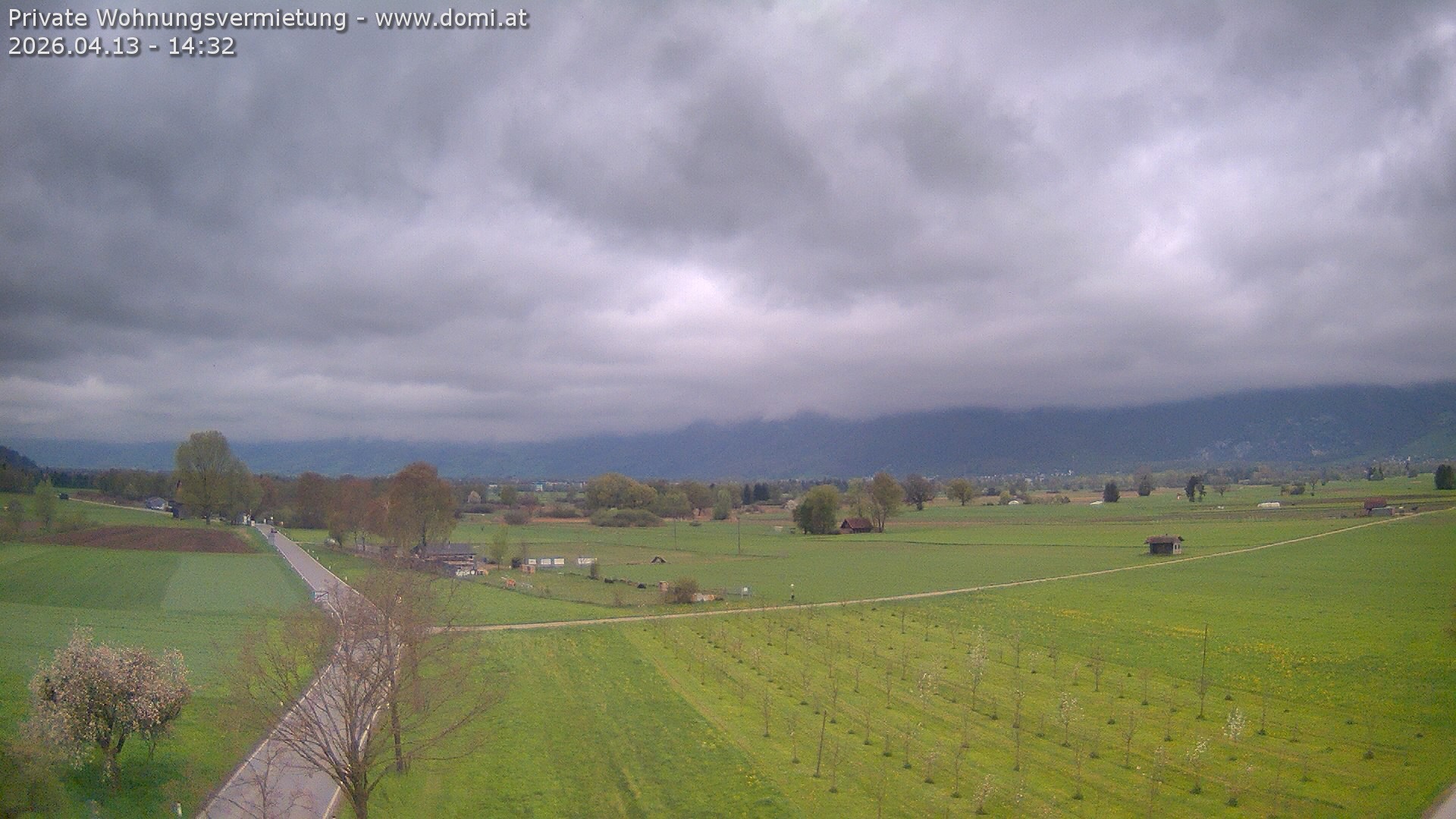 Archiv Foto Webcam Ausblick von Feldkirch auf Hohen Kasten, Furgglenfirst und Kamor