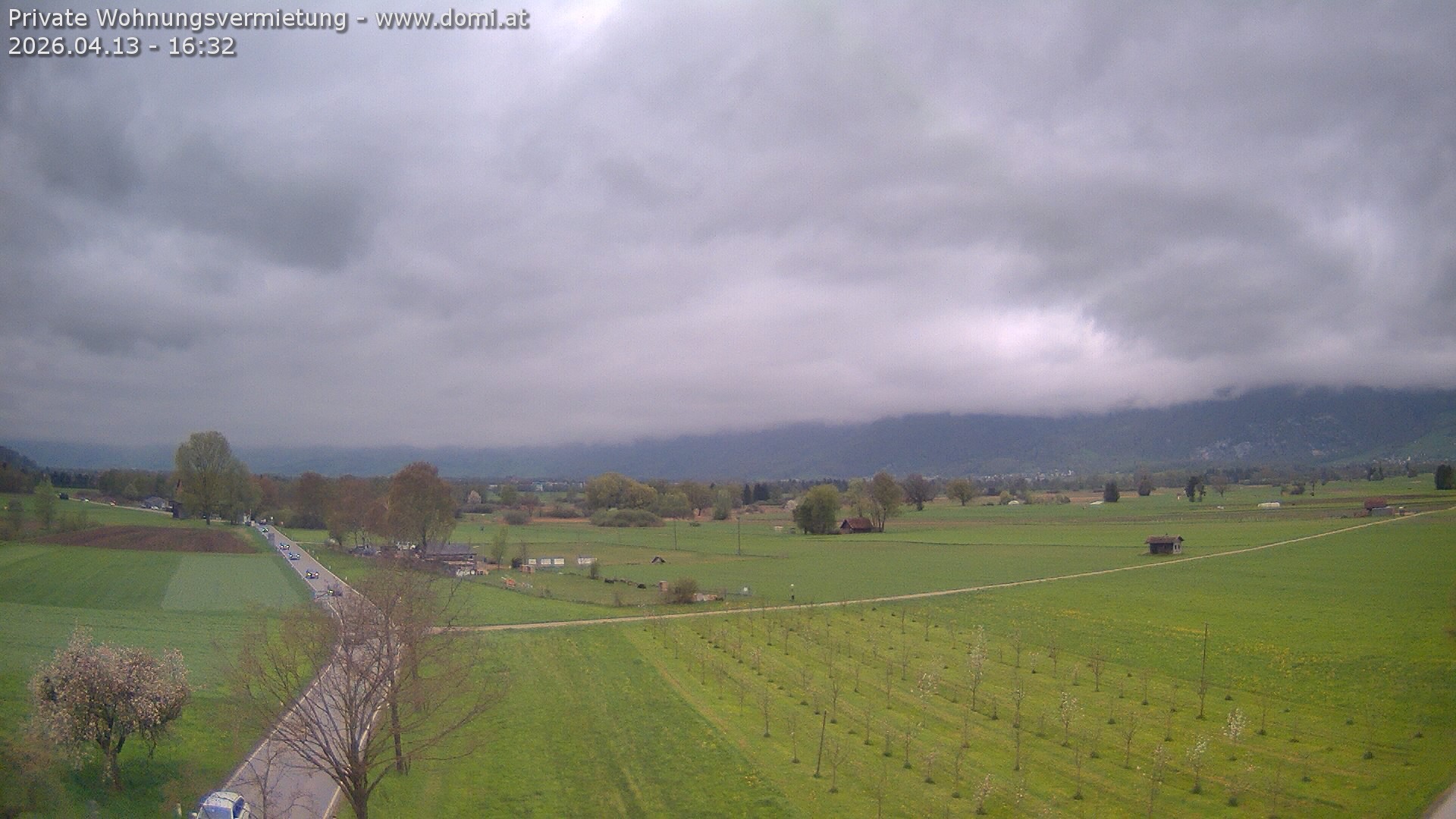 Archiv Foto Webcam Ausblick von Feldkirch auf Hohen Kasten, Furgglenfirst und Kamor