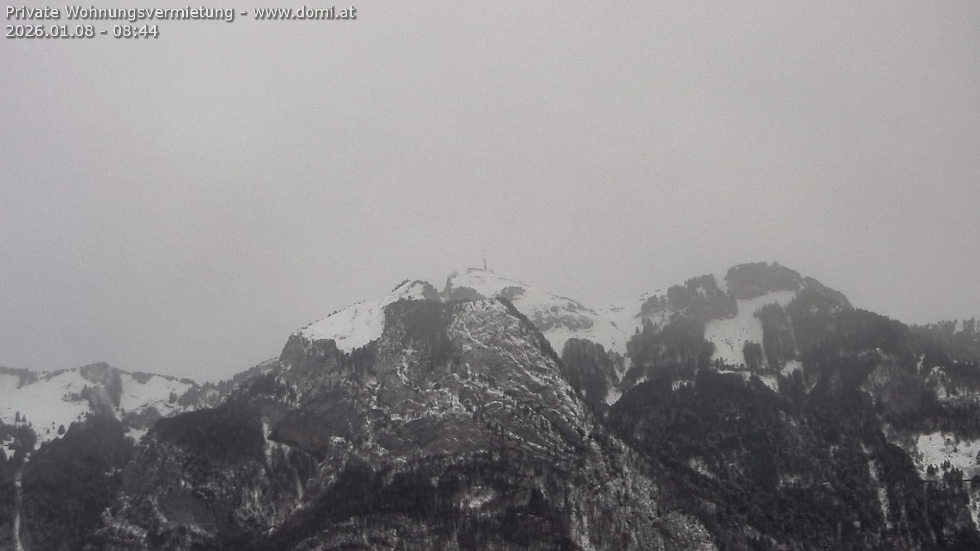 Archiv Foto Webcam Blick von Bangs, Feldkirch auf den Hohen Kasten
