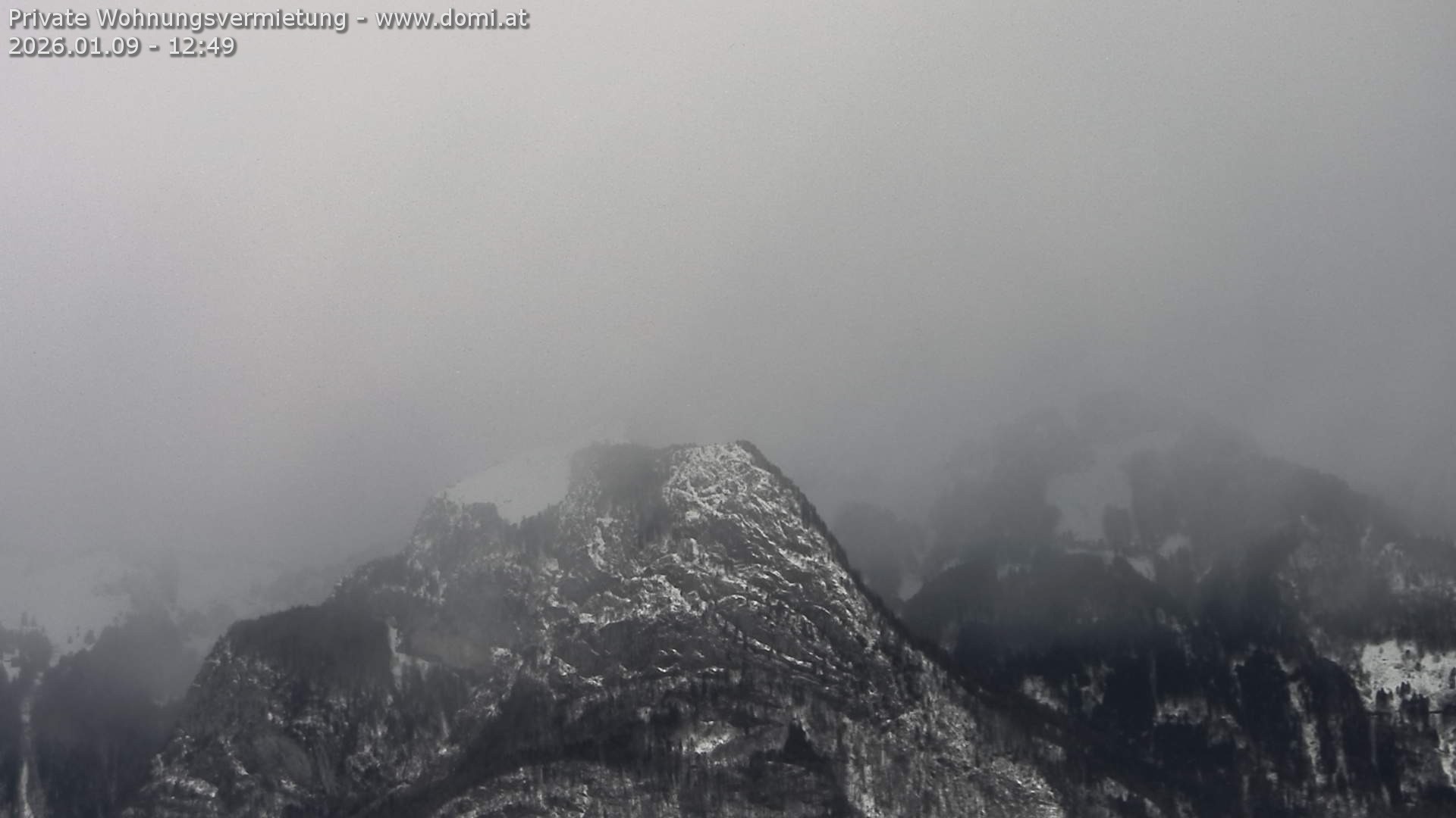 Archiv Foto Webcam Blick von Bangs, Feldkirch auf den Hohen Kasten
