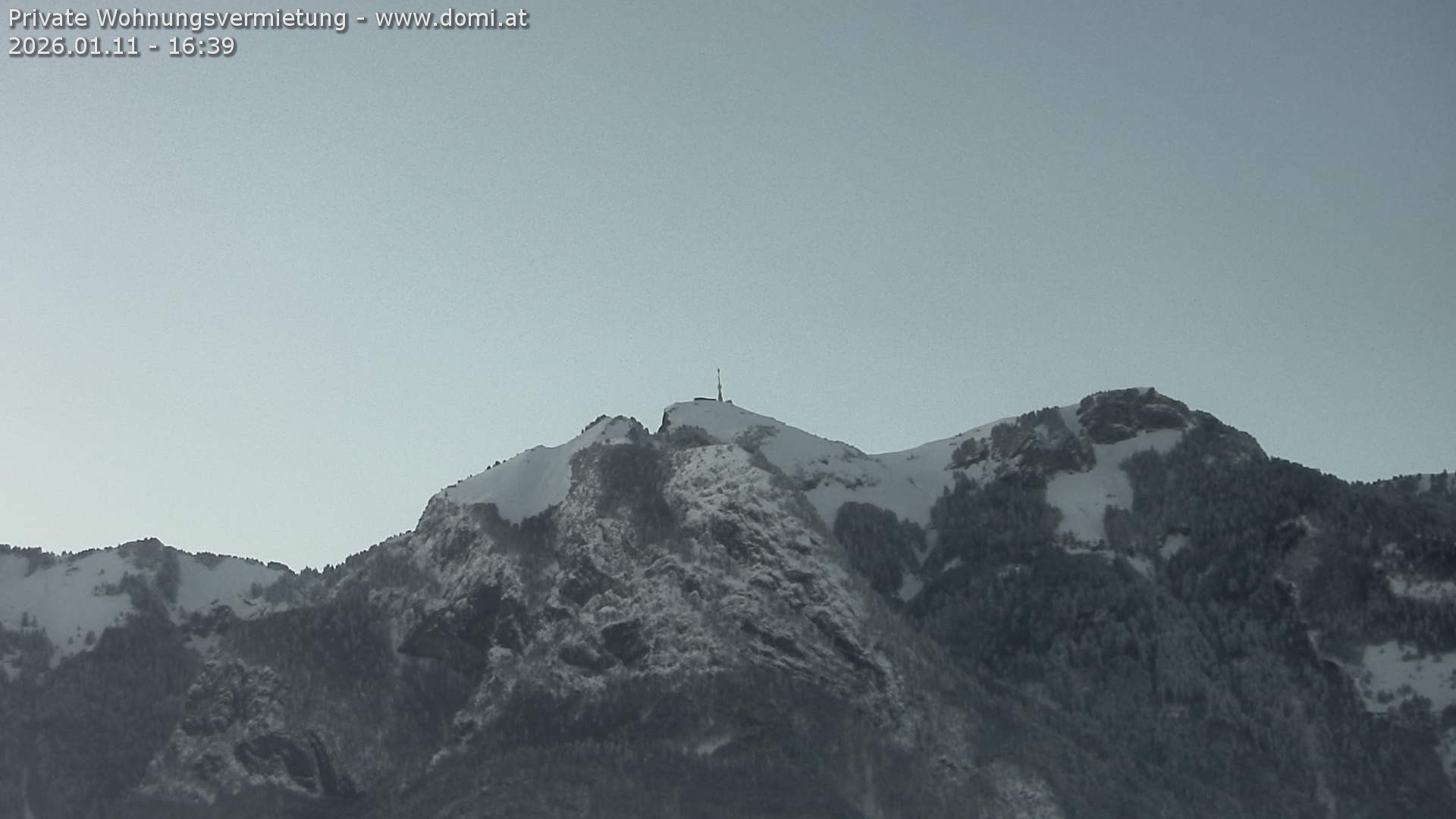 Archiv Foto Webcam Blick von Bangs, Feldkirch auf den Hohen Kasten