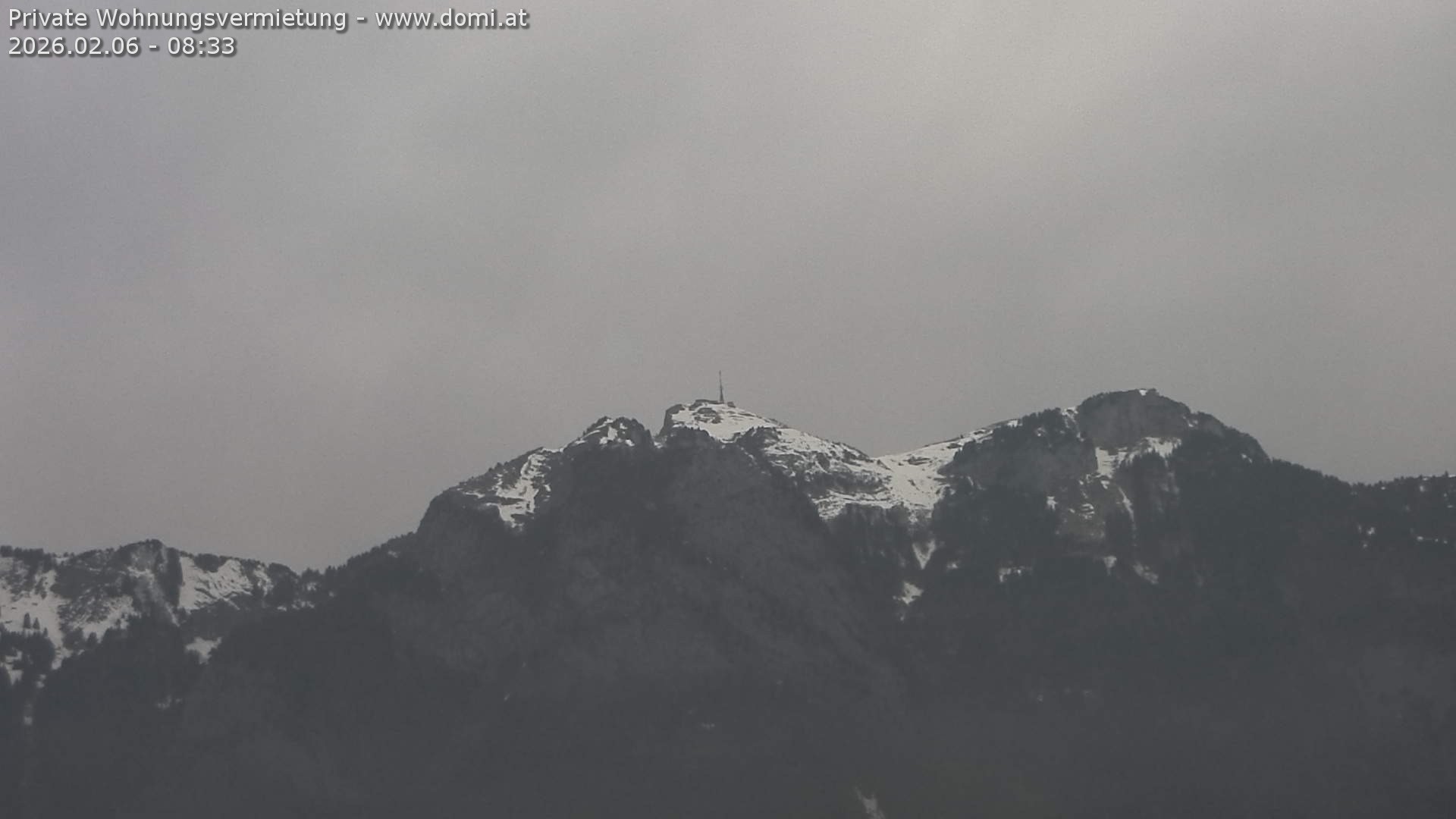 Archiv Foto Webcam Blick von Bangs, Feldkirch auf den Hohen Kasten