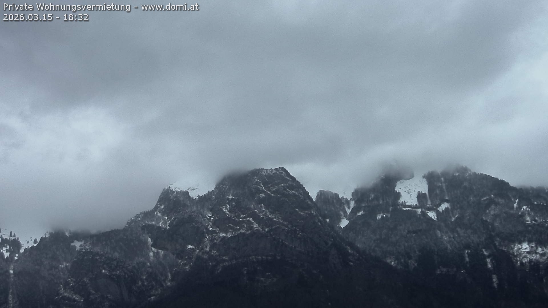Archiv Foto Webcam Blick von Bangs, Feldkirch auf den Hohen Kasten