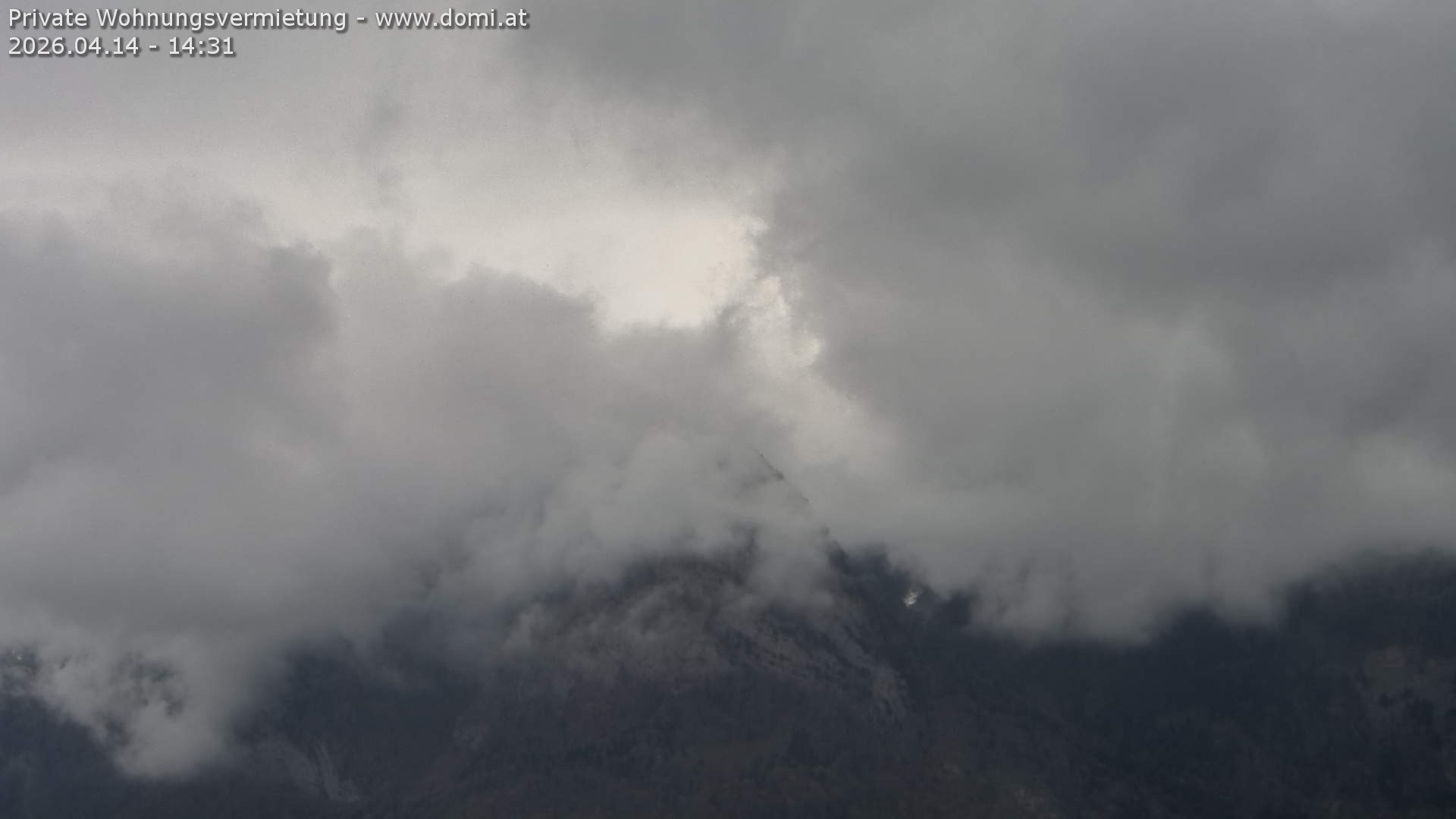 Archiv Foto Webcam Blick von Bangs, Feldkirch auf den Hohen Kasten