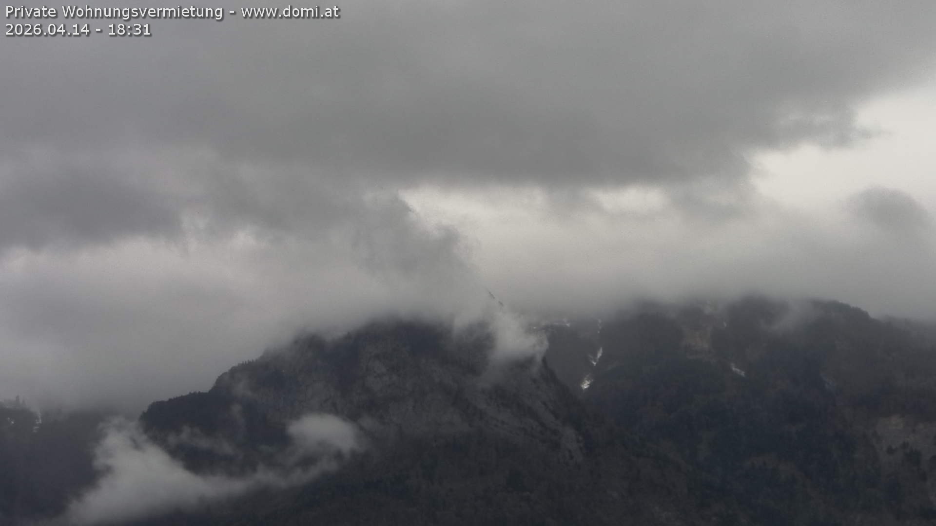 Archiv Foto Webcam Blick von Bangs, Feldkirch auf den Hohen Kasten