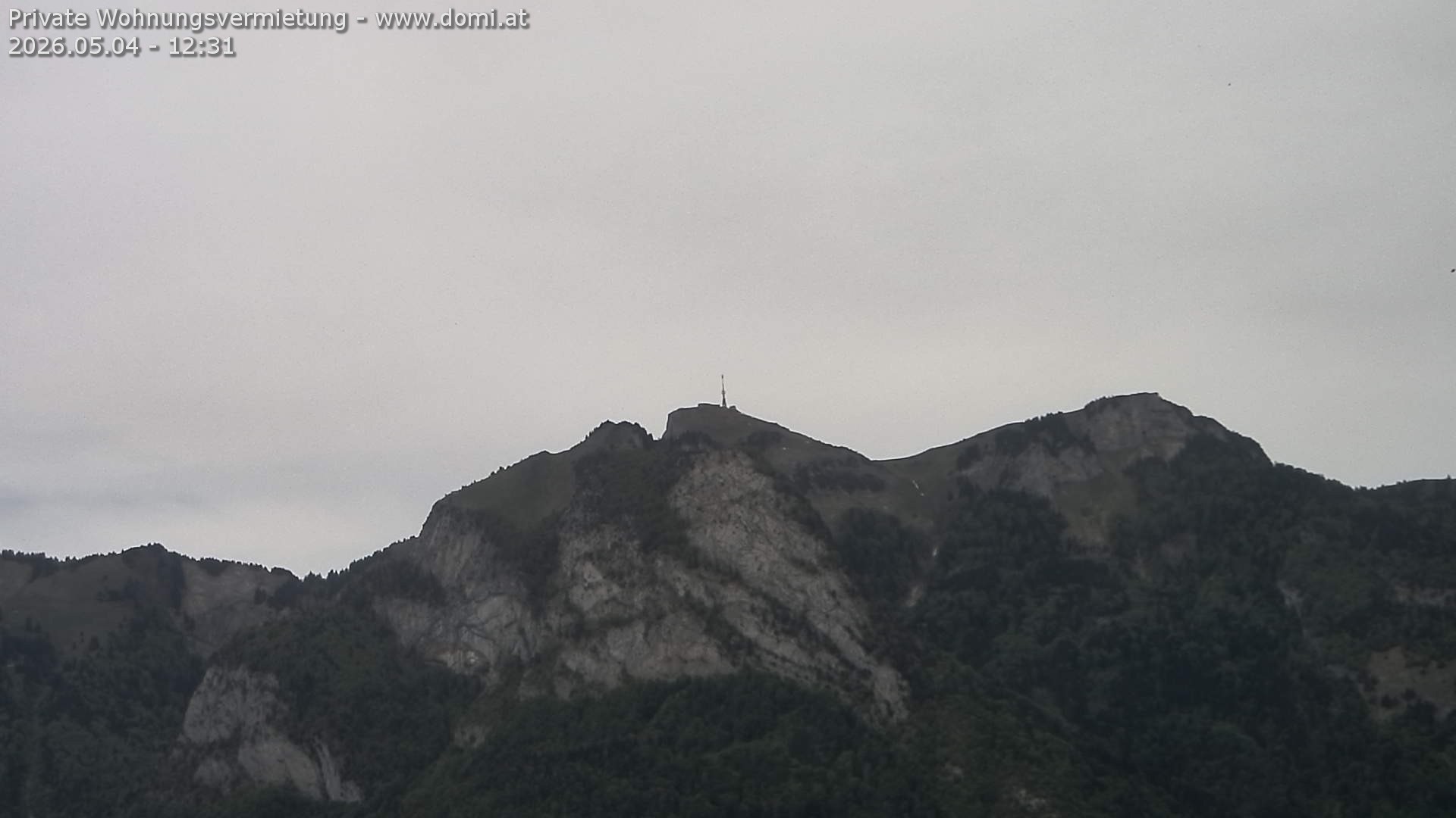 Archiv Foto Webcam Blick von Bangs, Feldkirch auf den Hohen Kasten