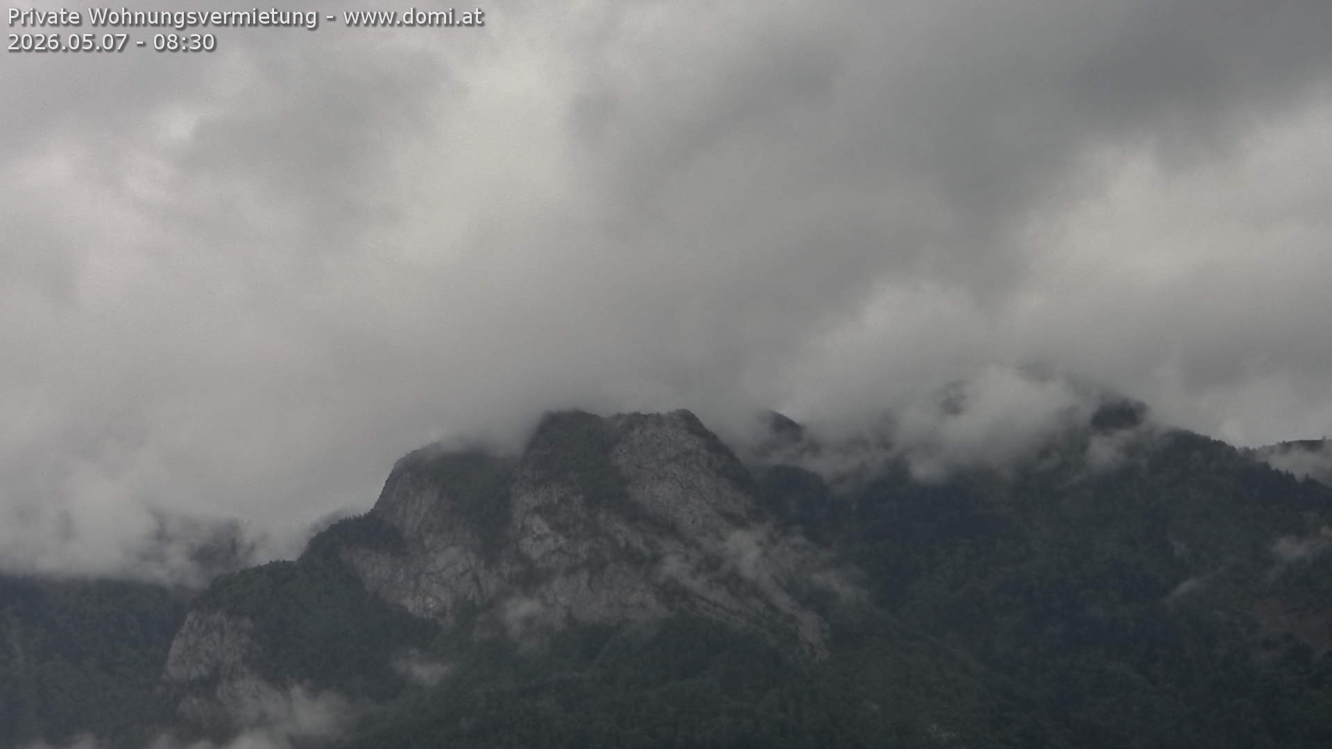 Archiv Foto Webcam Blick von Bangs, Feldkirch auf den Hohen Kasten