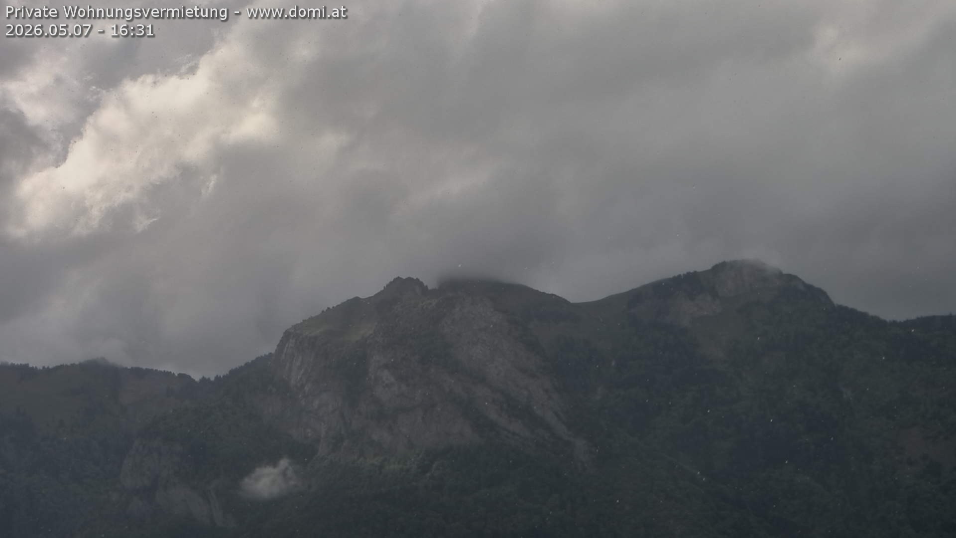 Archiv Foto Webcam Blick von Bangs, Feldkirch auf den Hohen Kasten