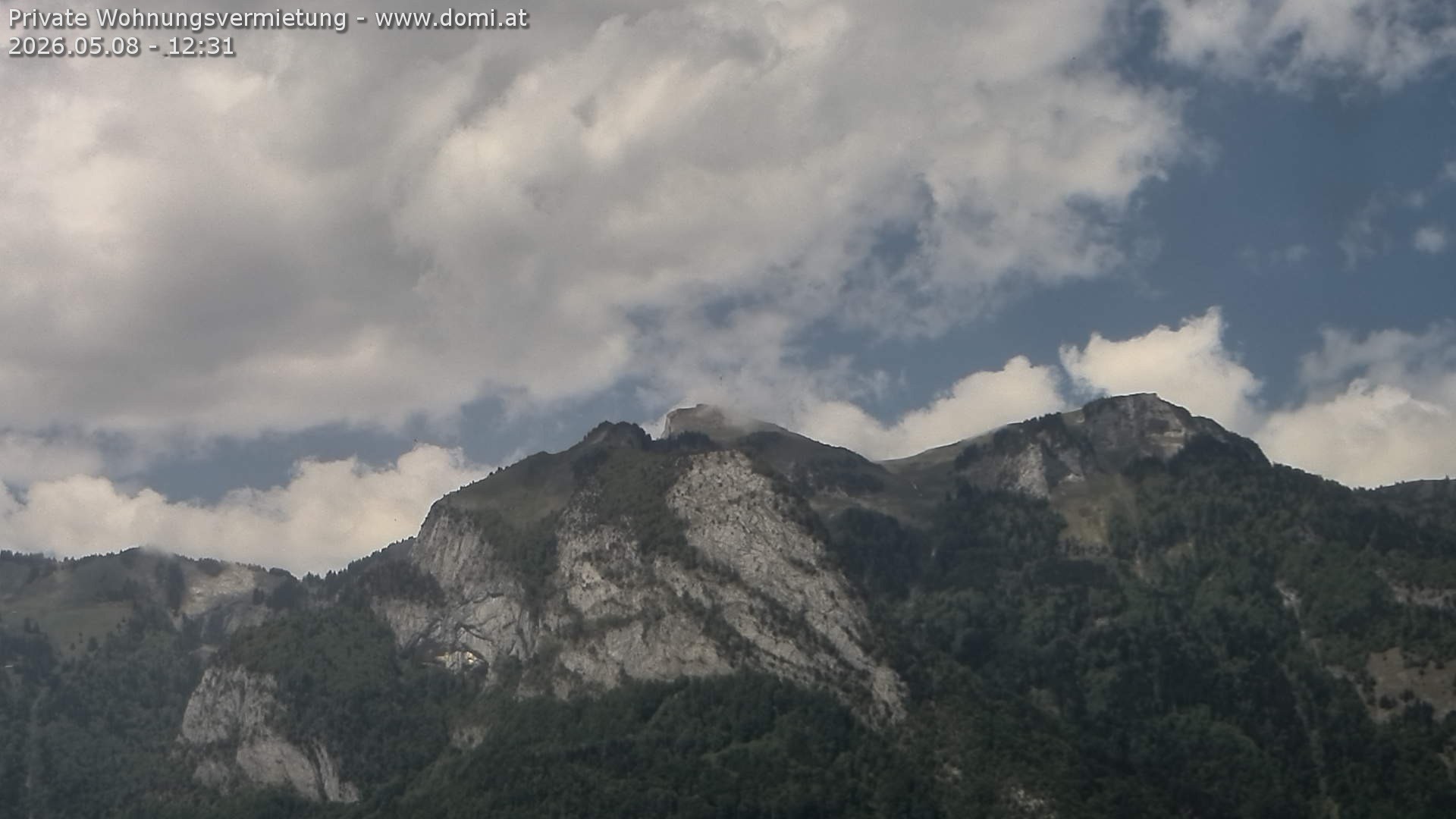 Archiv Foto Webcam Blick von Bangs, Feldkirch auf den Hohen Kasten