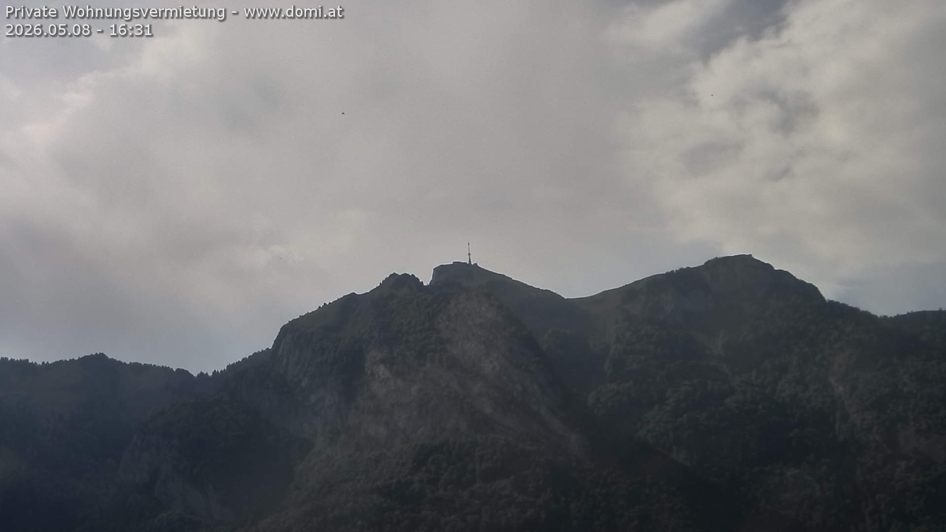 Archiv Foto Webcam Blick von Bangs, Feldkirch auf den Hohen Kasten