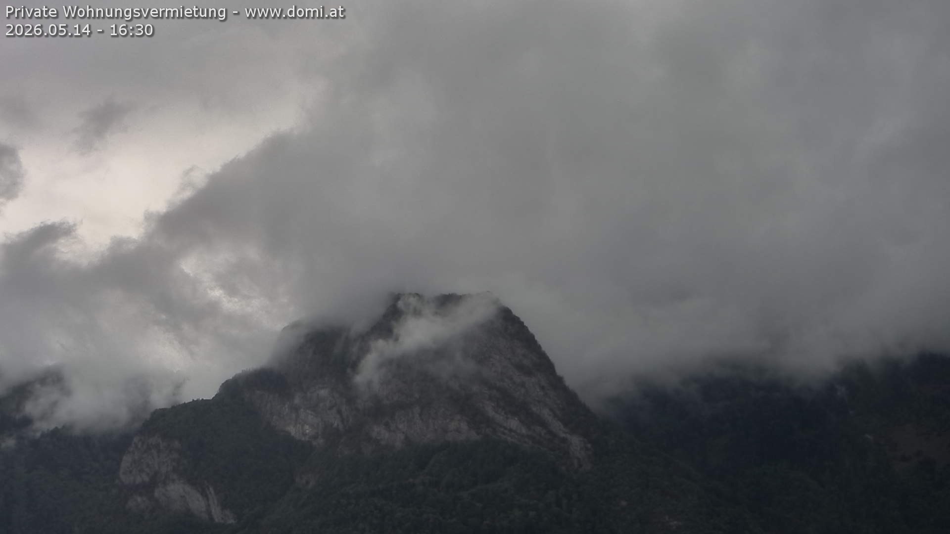 Archiv Foto Webcam Blick von Bangs, Feldkirch auf den Hohen Kasten