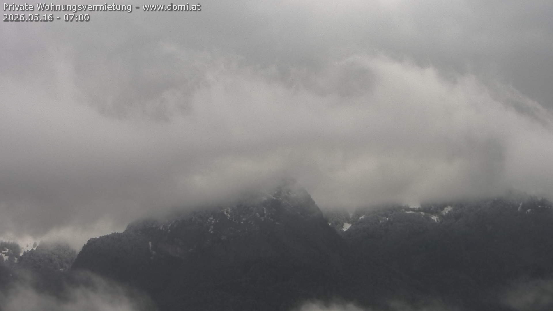Archiv Foto Webcam Blick von Bangs, Feldkirch auf den Hohen Kasten